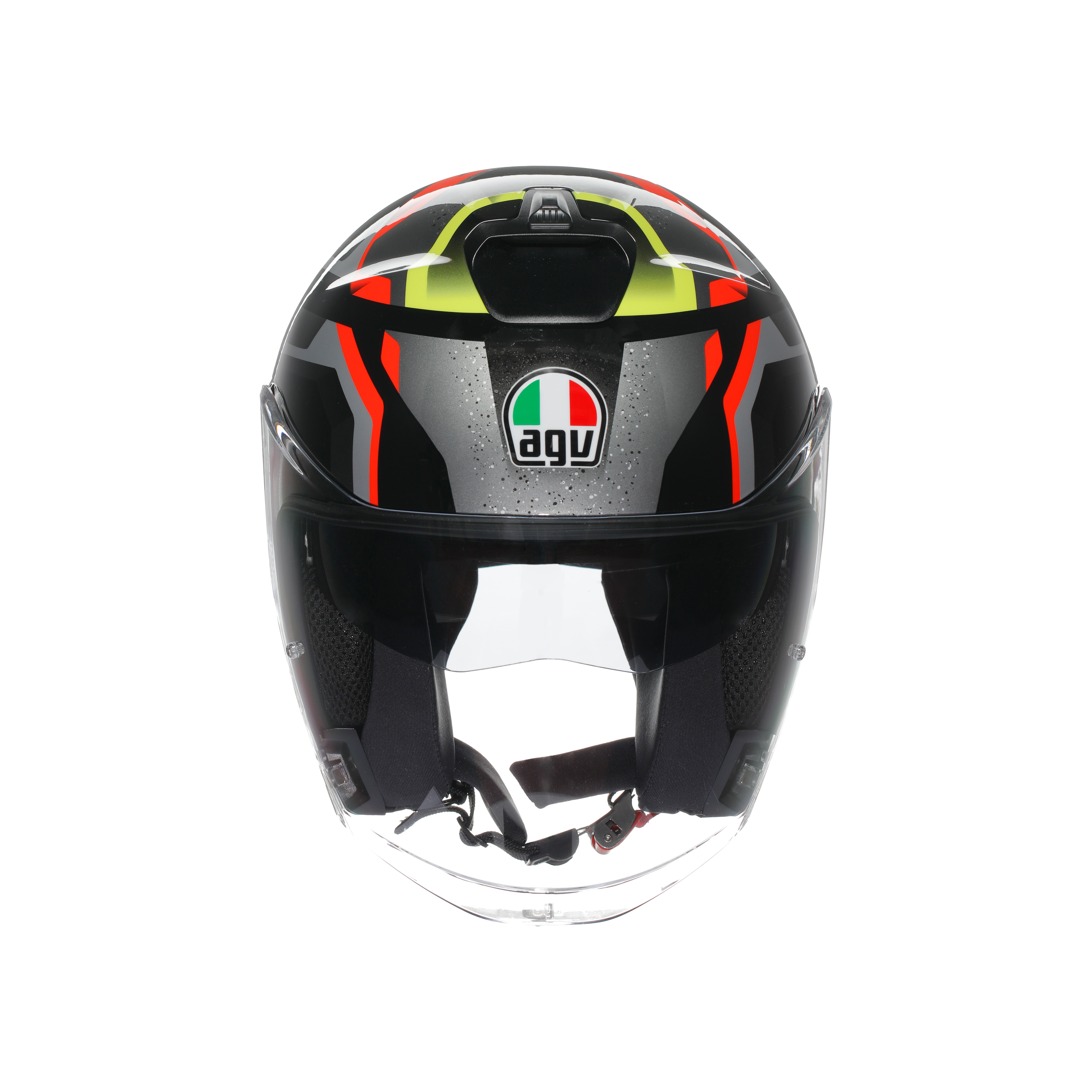 IRIDES AGV E2206 - ZURIGO BLACK/RED/YELLOW FLUO -  - 2