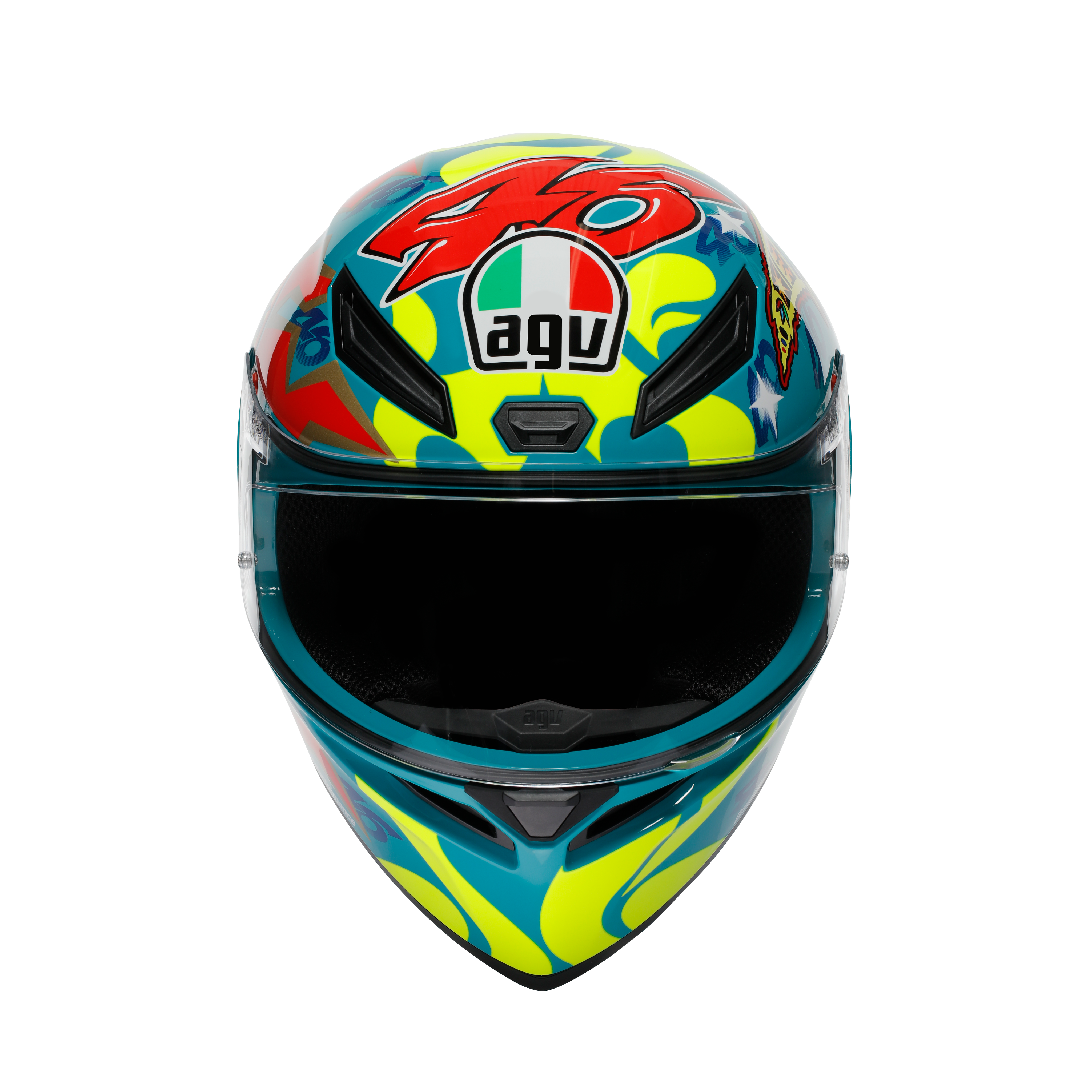 K1 S ROSSI MUGELLO 1999 - MOTORBIKE FULL FACE HELMET DOT (E2206) -  - 7