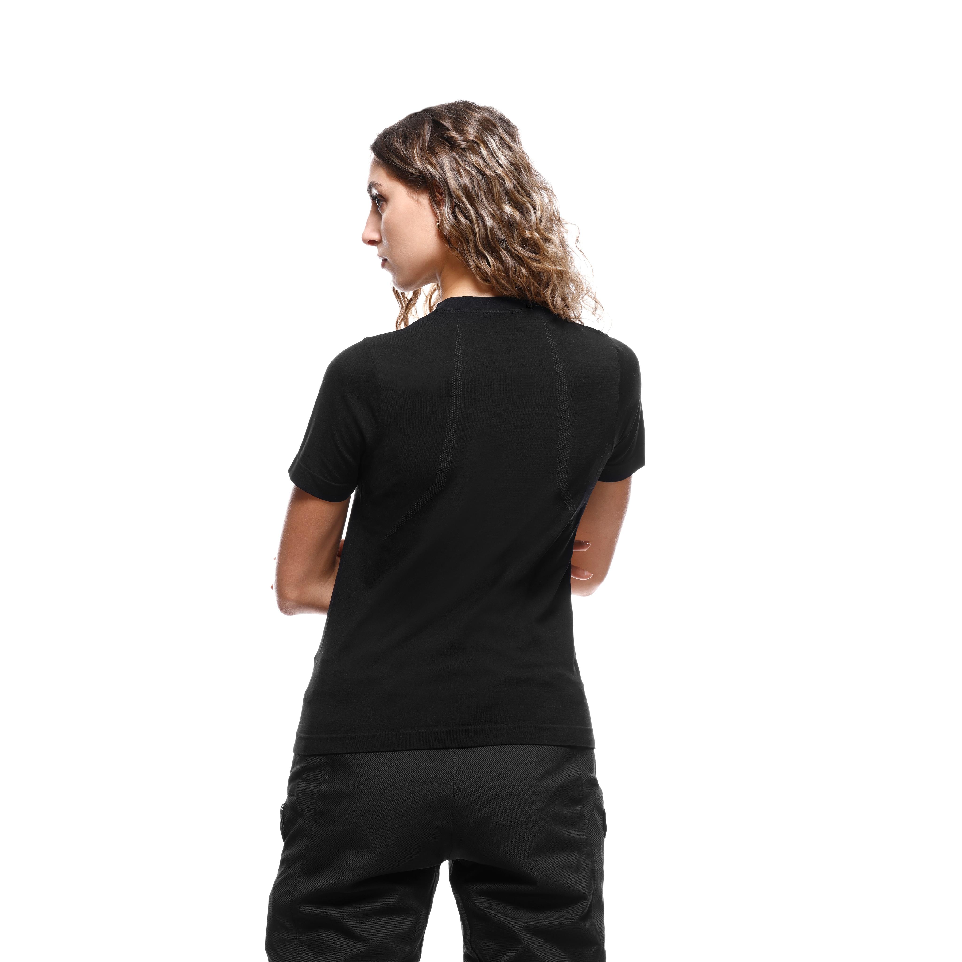 CAMISETA T&Eacute;CNICA MOTO QUICK DRY MUJER - CAPA BASE VERANO - BLACK - 4