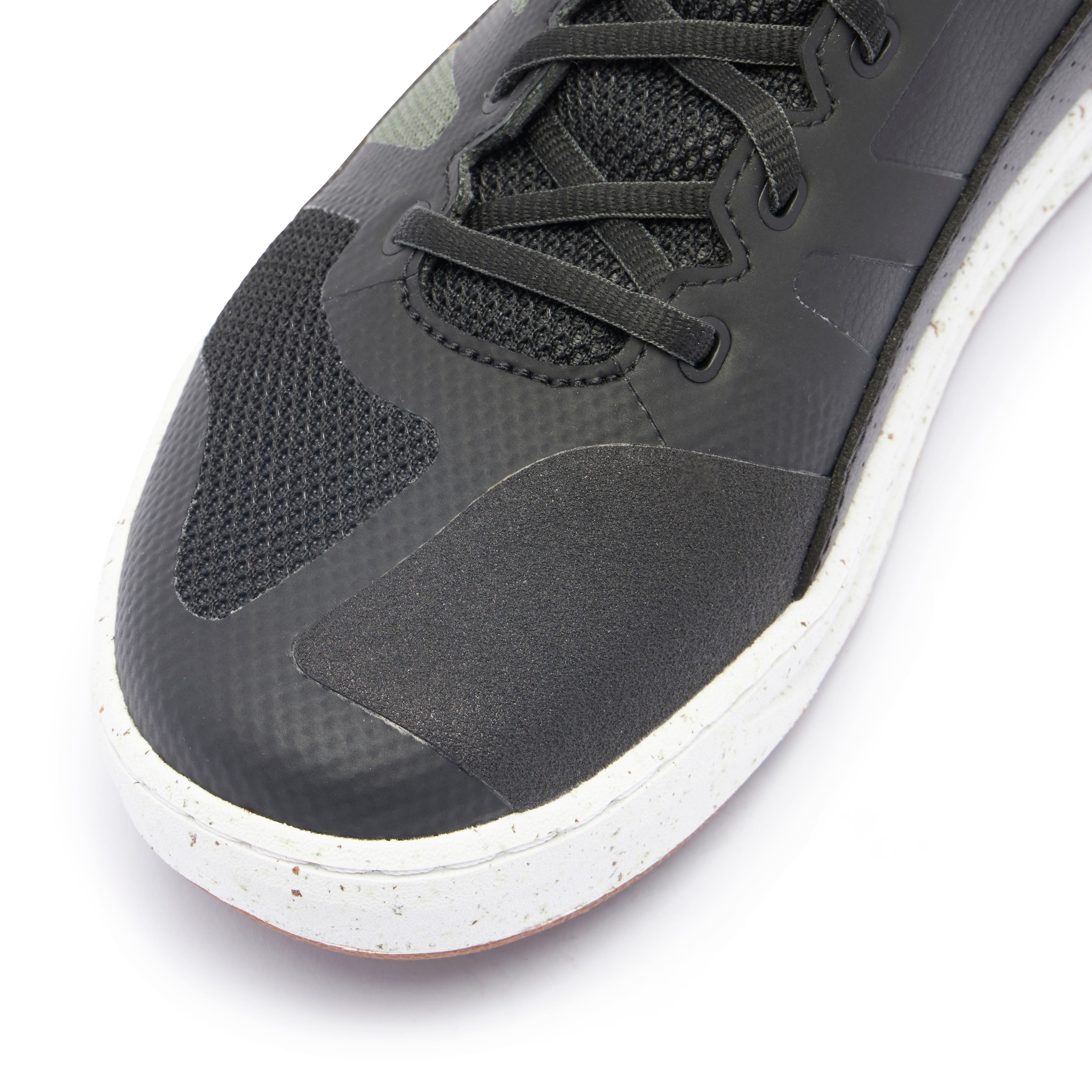 SUBURB AIR SHOES - BLACK/WHITE/ARMY GREEN - 7