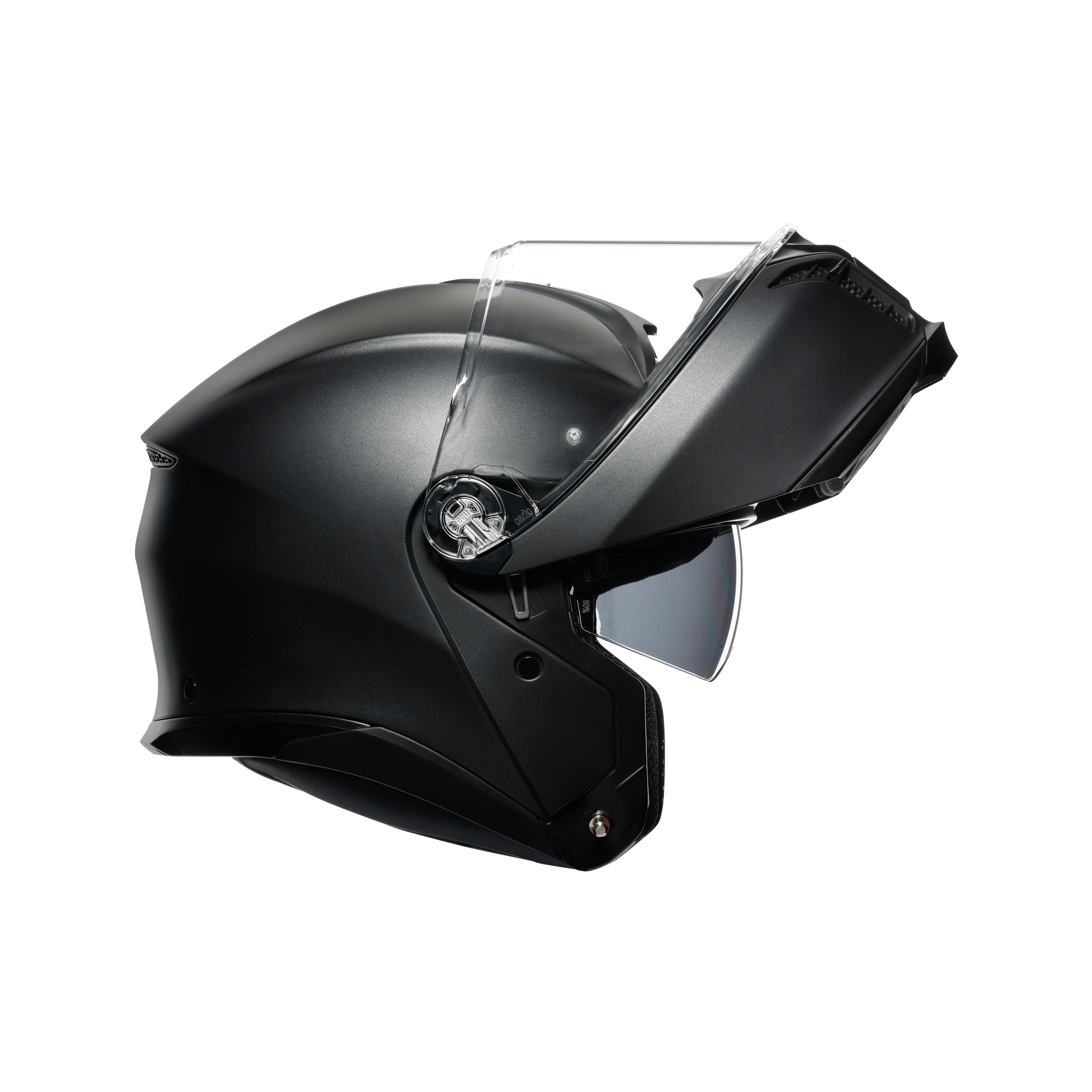TOURMODULAR MATT BLACK - MOTORBIKE FLIP UP HELMET E2206 -  - 8