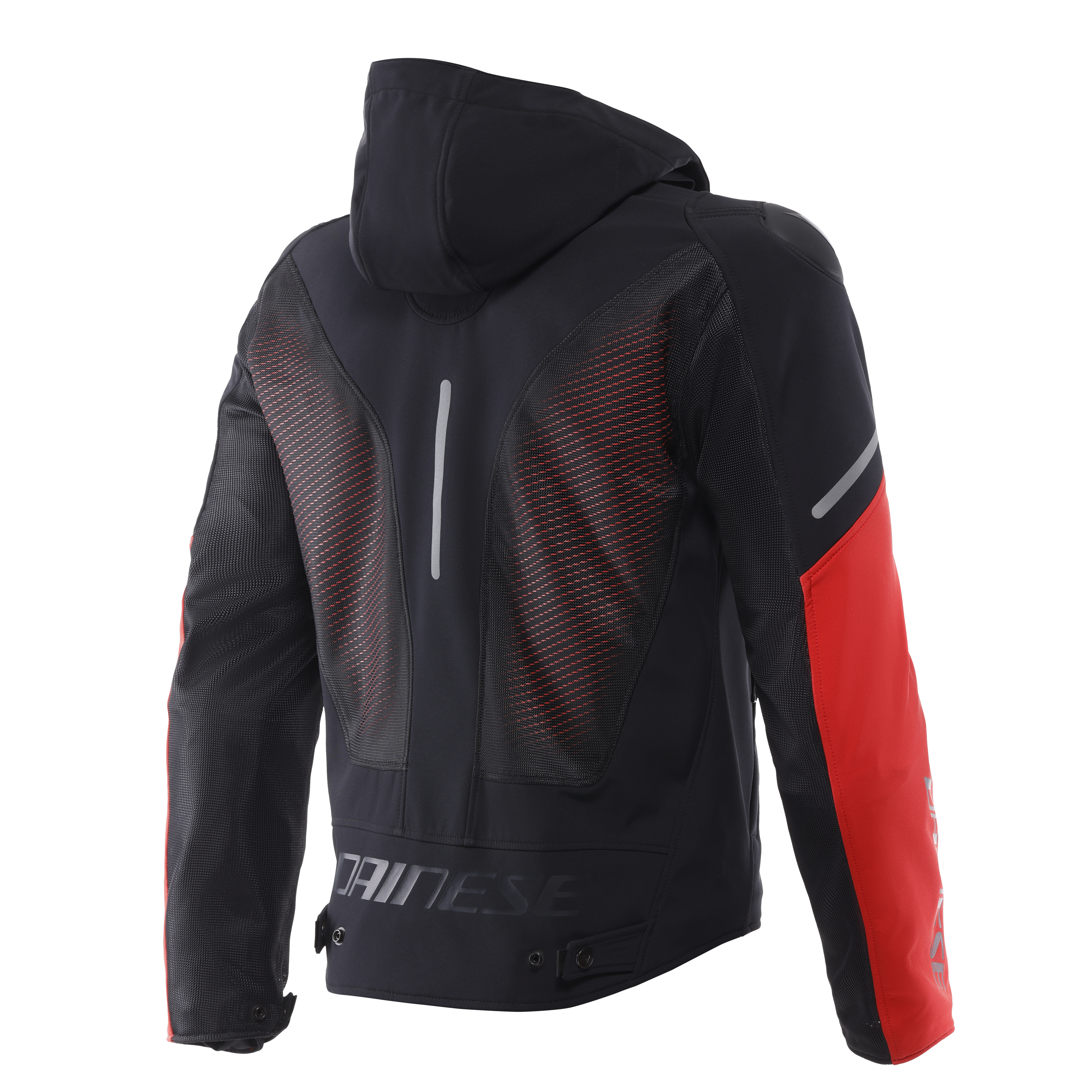SUPER SPRINT AIR TEX - MEN'S SUMMER MESH MOTORCYCLE JACKET - BLACK/WHITE/RED - 2