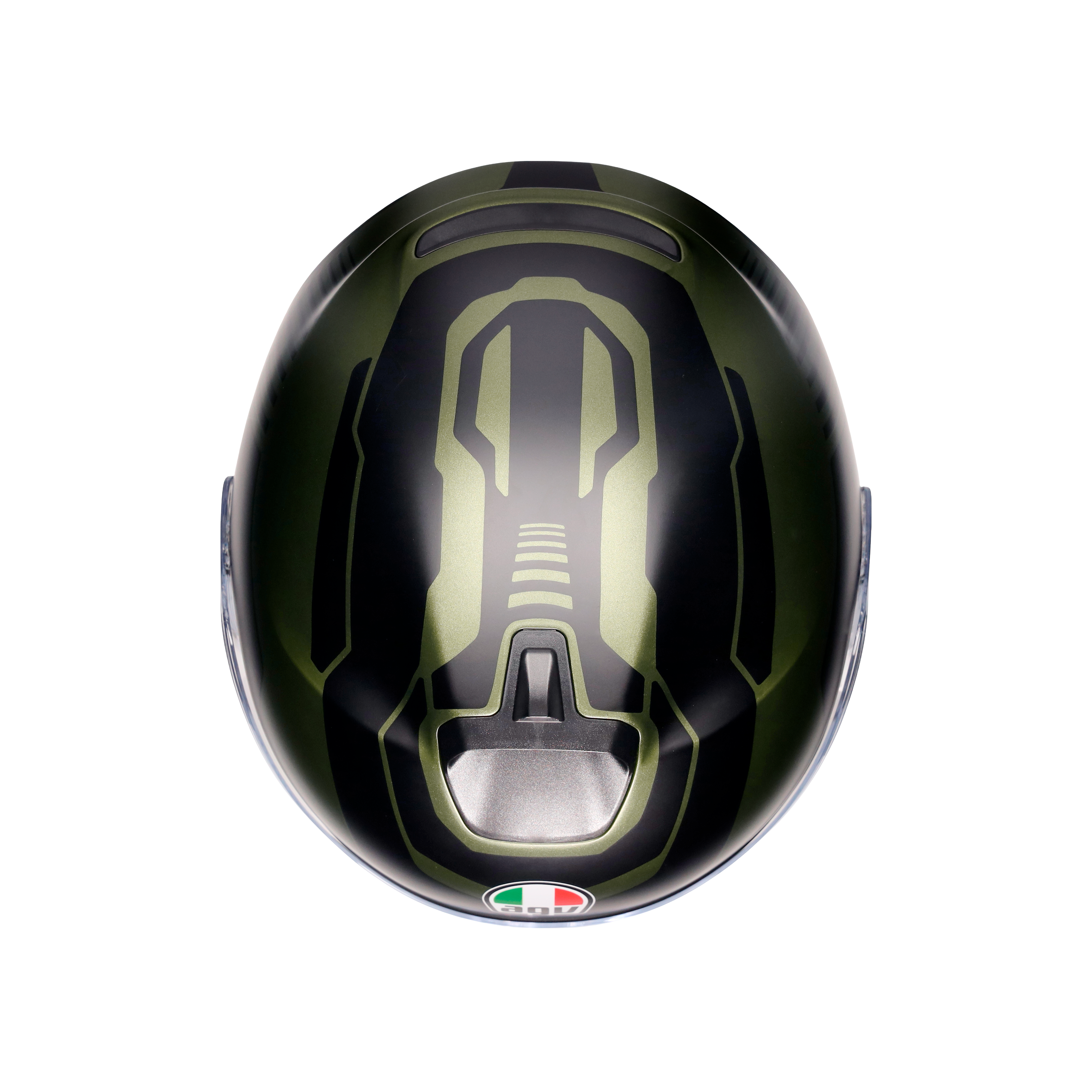 IRIDES SAKAI MATT GREEN/BLACK - CASQUE MOTO JET E2206 -  - 5