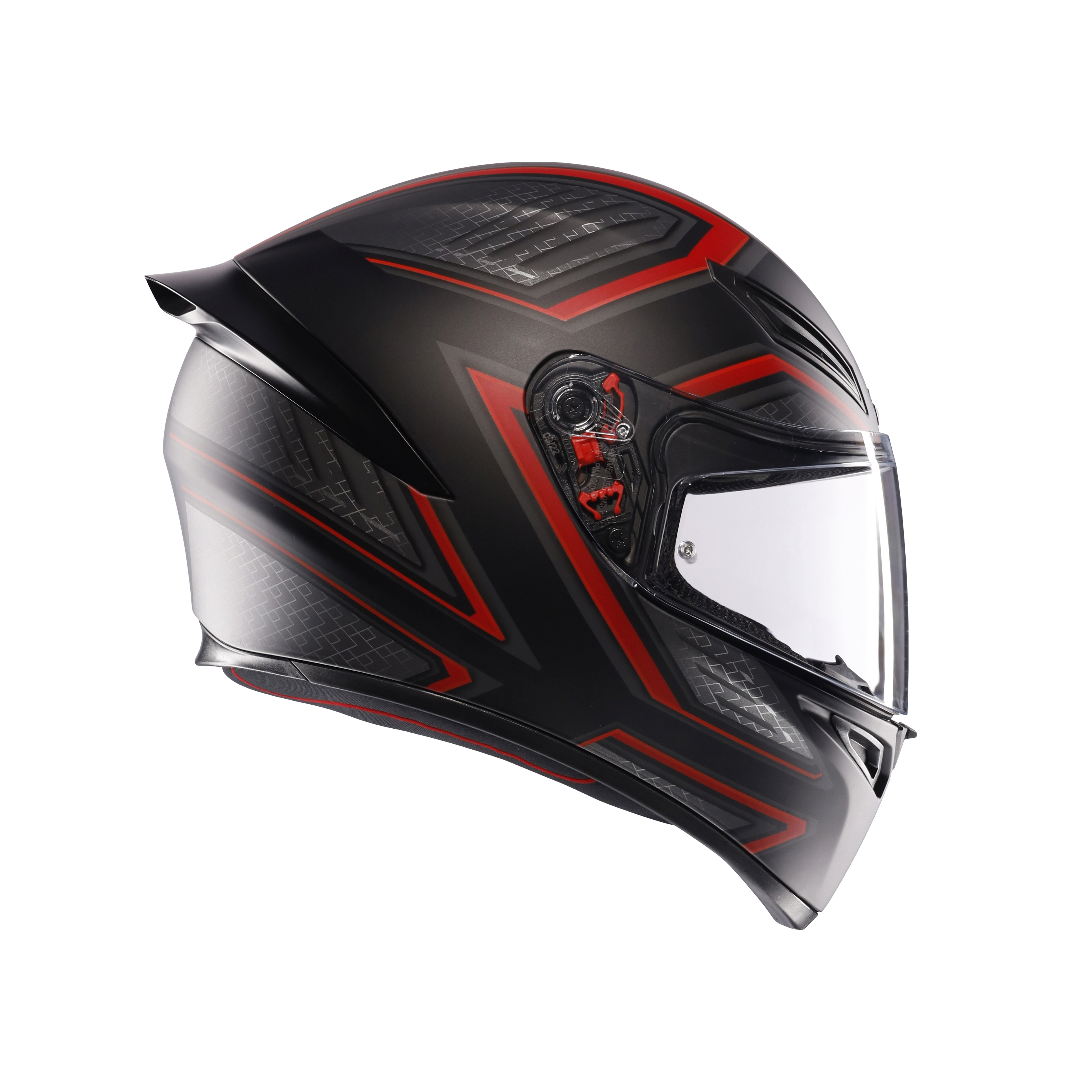 K1 S SLING MATT BLACK/RED - CASQUE MOTO INT&Eacute;GRAL E2206 -  - 1