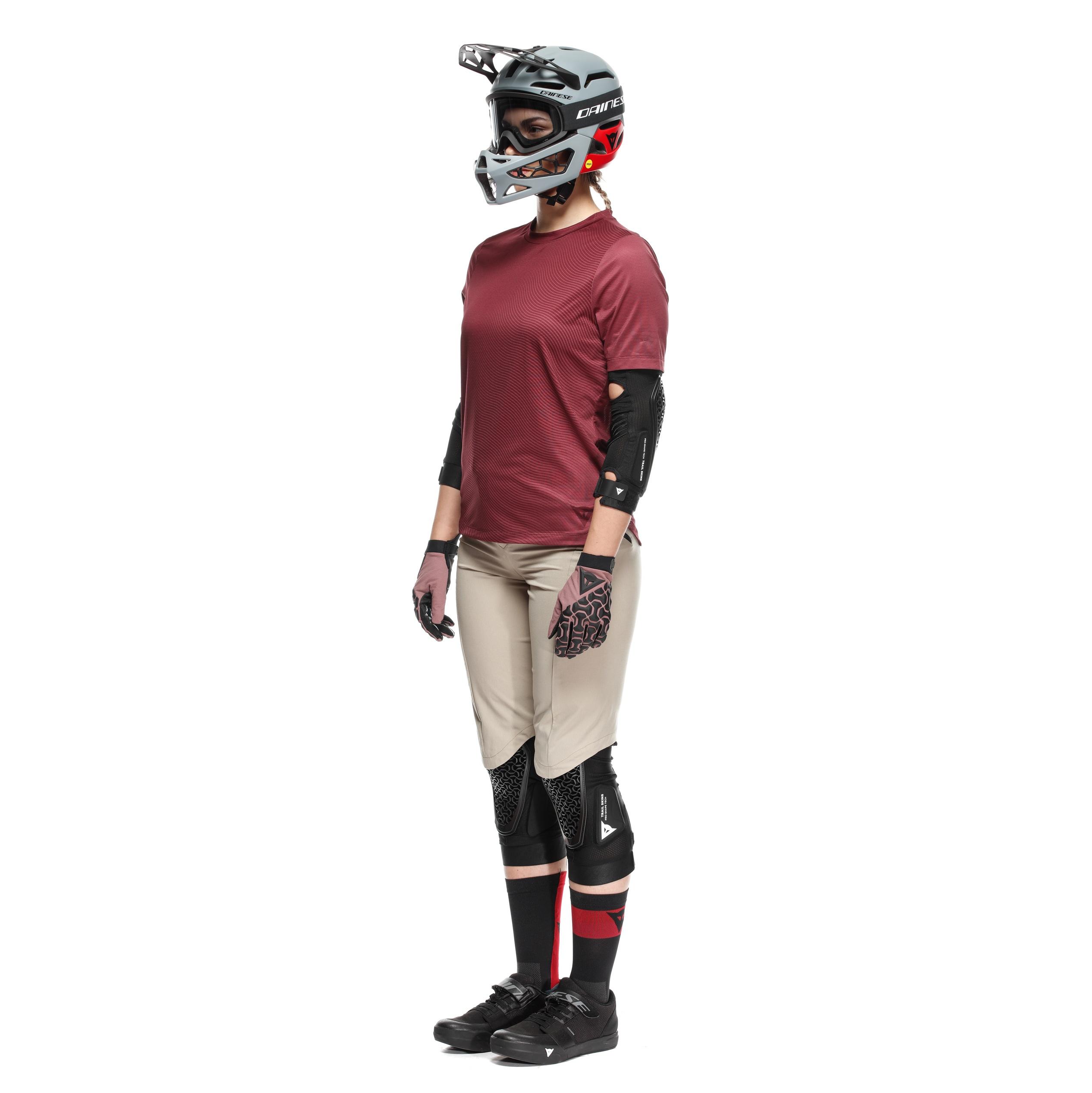 HG AER JERSEY SS - WOMEN'S SHORT SLEEVE BIKE T-SHIRT - WINDSOR WINE - 3