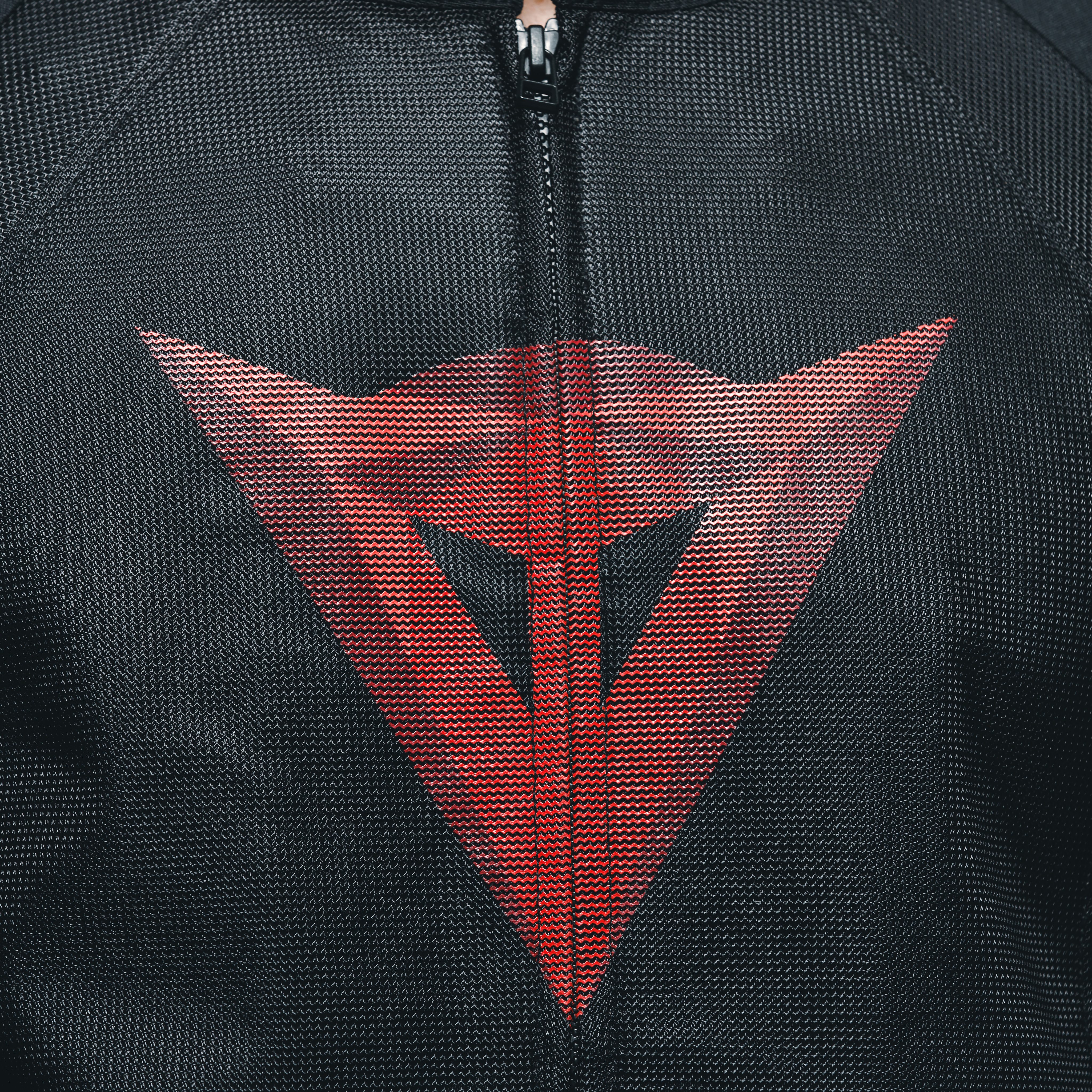 HEROSPHERE AIR - GIUBBOTTO MOTO ESTIVO UOMO - BLACK/RED DIAMOND - 7