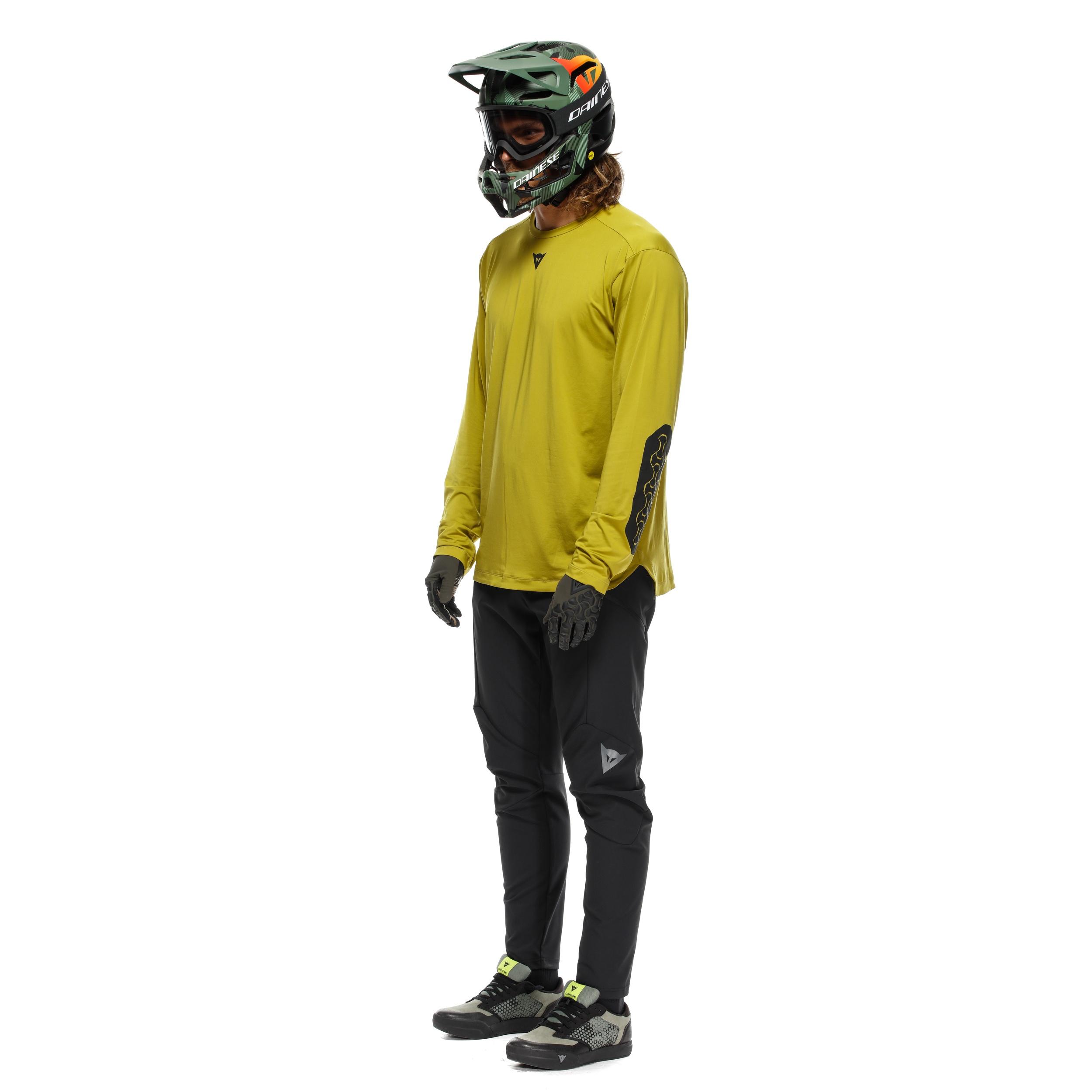 HG ROX JERSEY LS - MEN'S LONG SLEEVE BIKE T-SHIRT - AVOCADO - 4