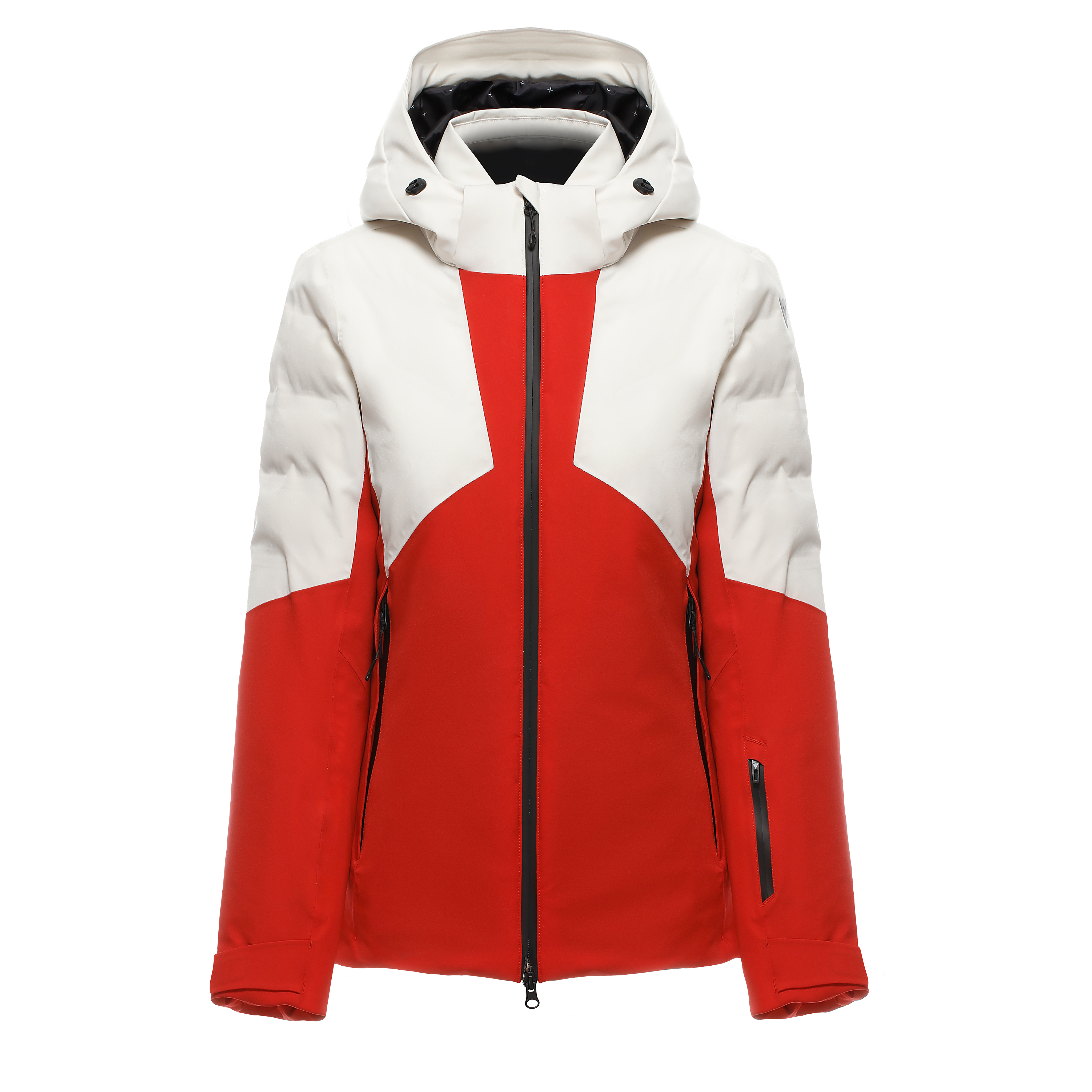 ZIVES AEROSENSE-DRY - VESTE DE SKI FEMME - LILY WHITE/RACING RED - 1