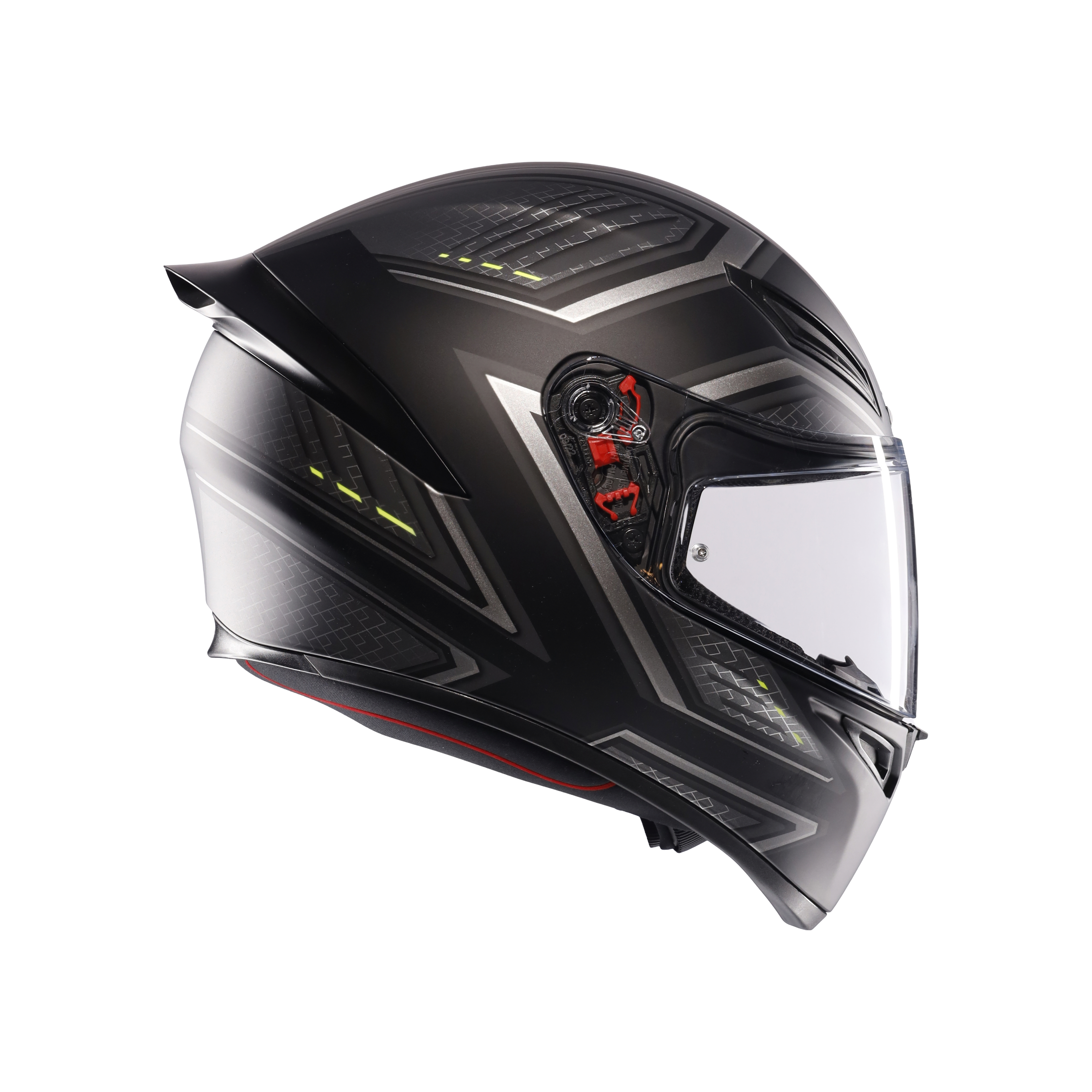 K1 S SLING MATT BLACK/GREY - CASQUE MOTO INT&Eacute;GRAL E2206 -  - 1