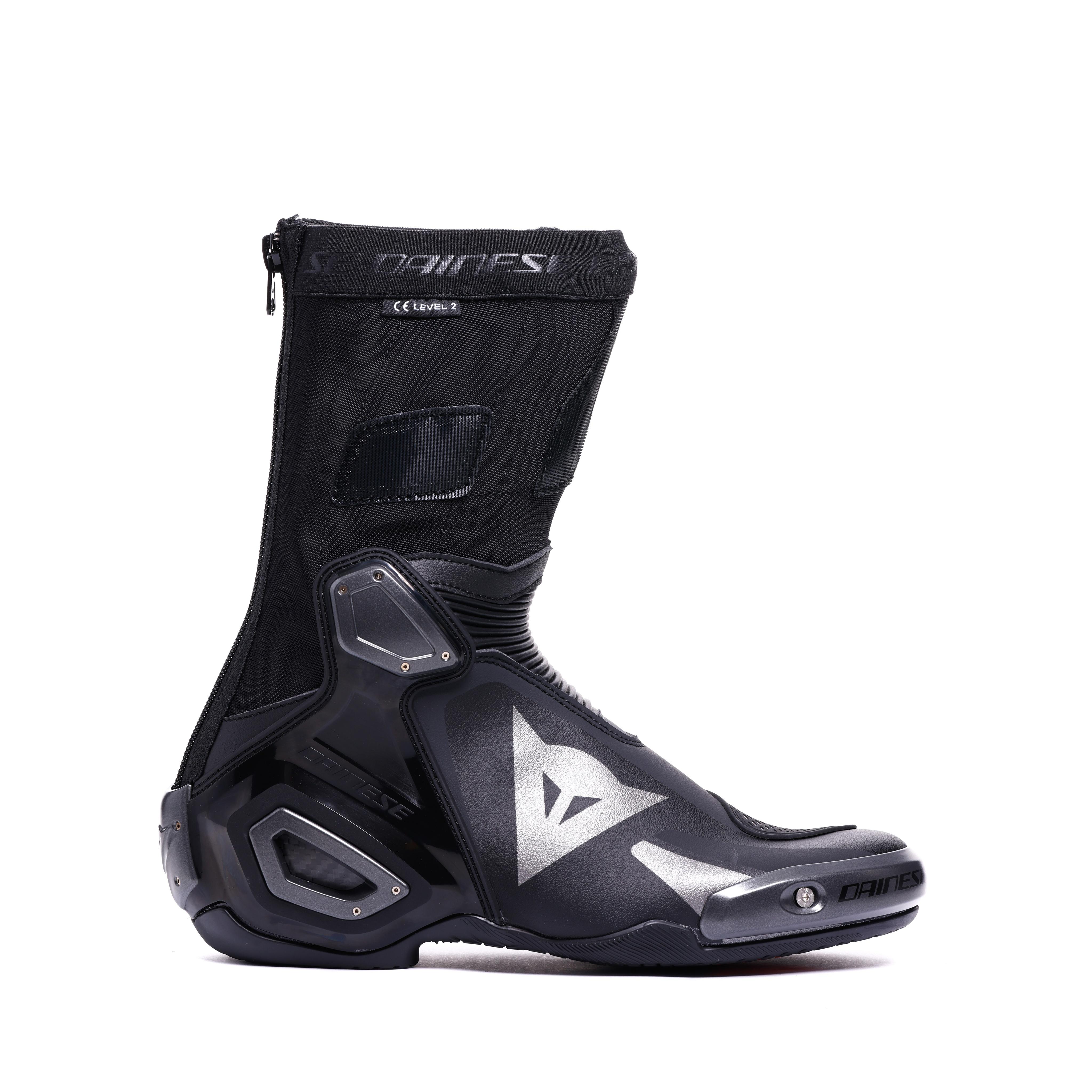 AXIAL 2 - MEN'S MOTORCYCLE RACING BOOTS | BLACK/BLACK | Dainese