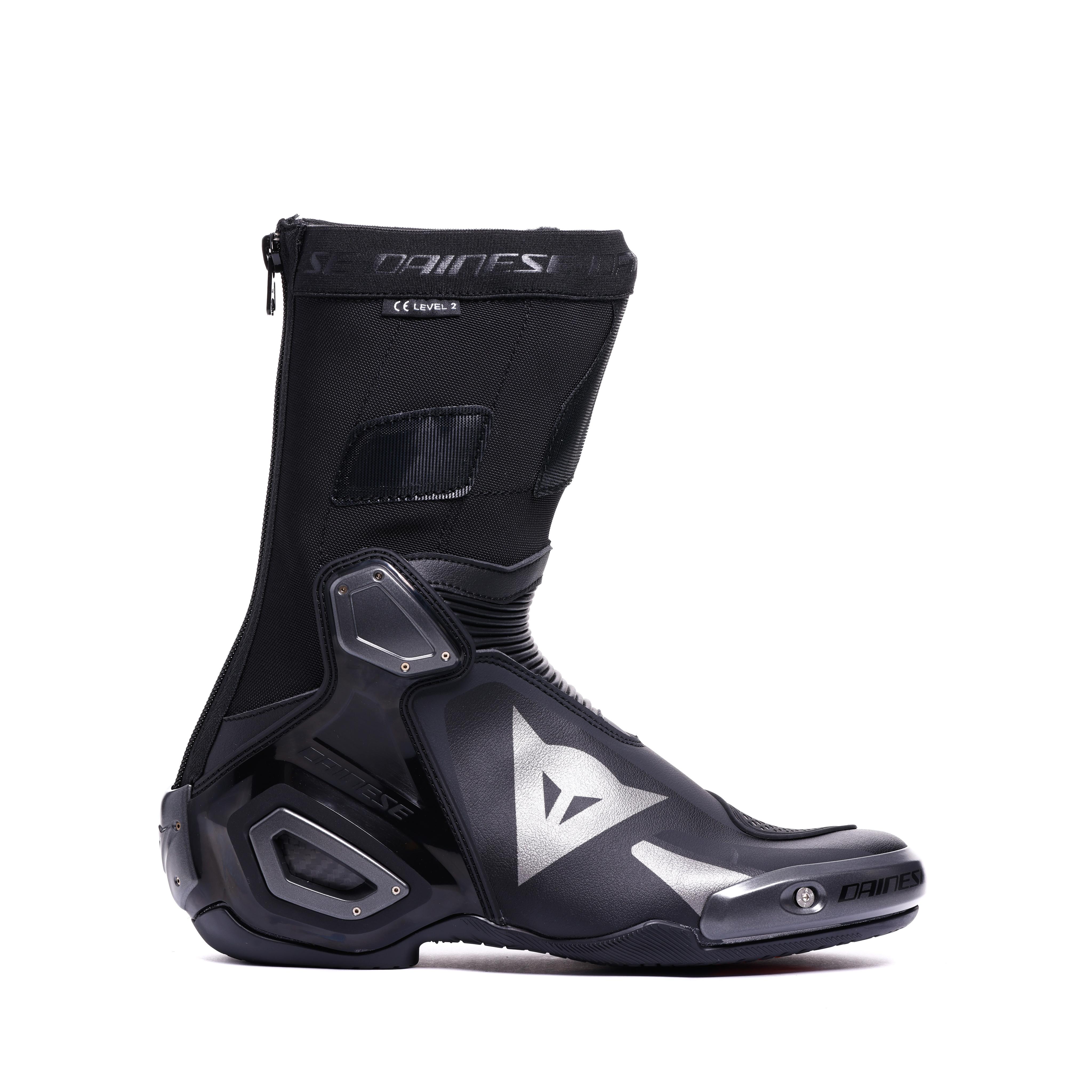 AXIAL 2 - MEN'S MOTORCYCLE RACING BOOTS | BLACK/BLACK | Dainese