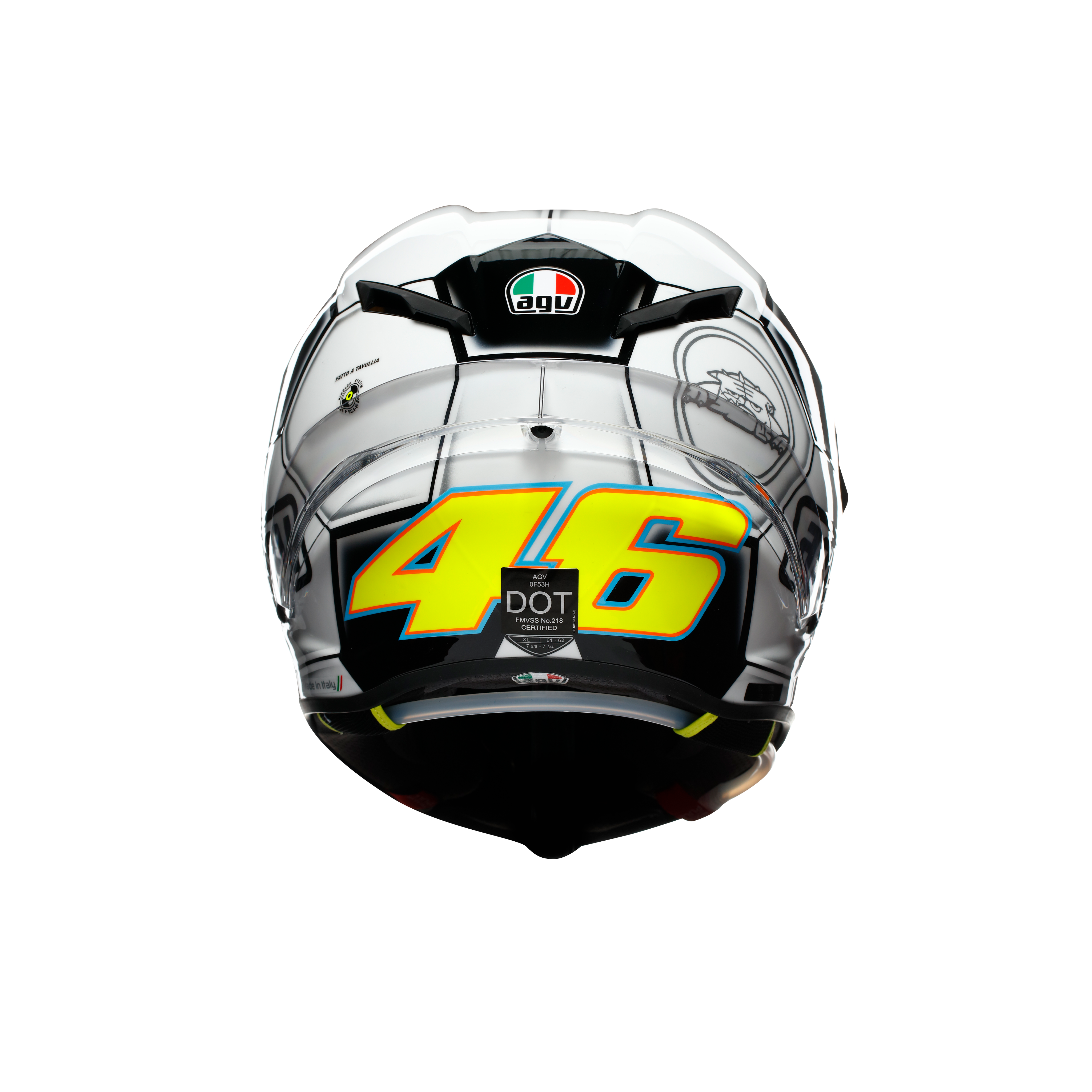 PISTA GP RR CATALUNYA 2008 (LIMITED EDITION) - MOTORBIKE FULL FACE HELMET E2206 DOT -  - 3