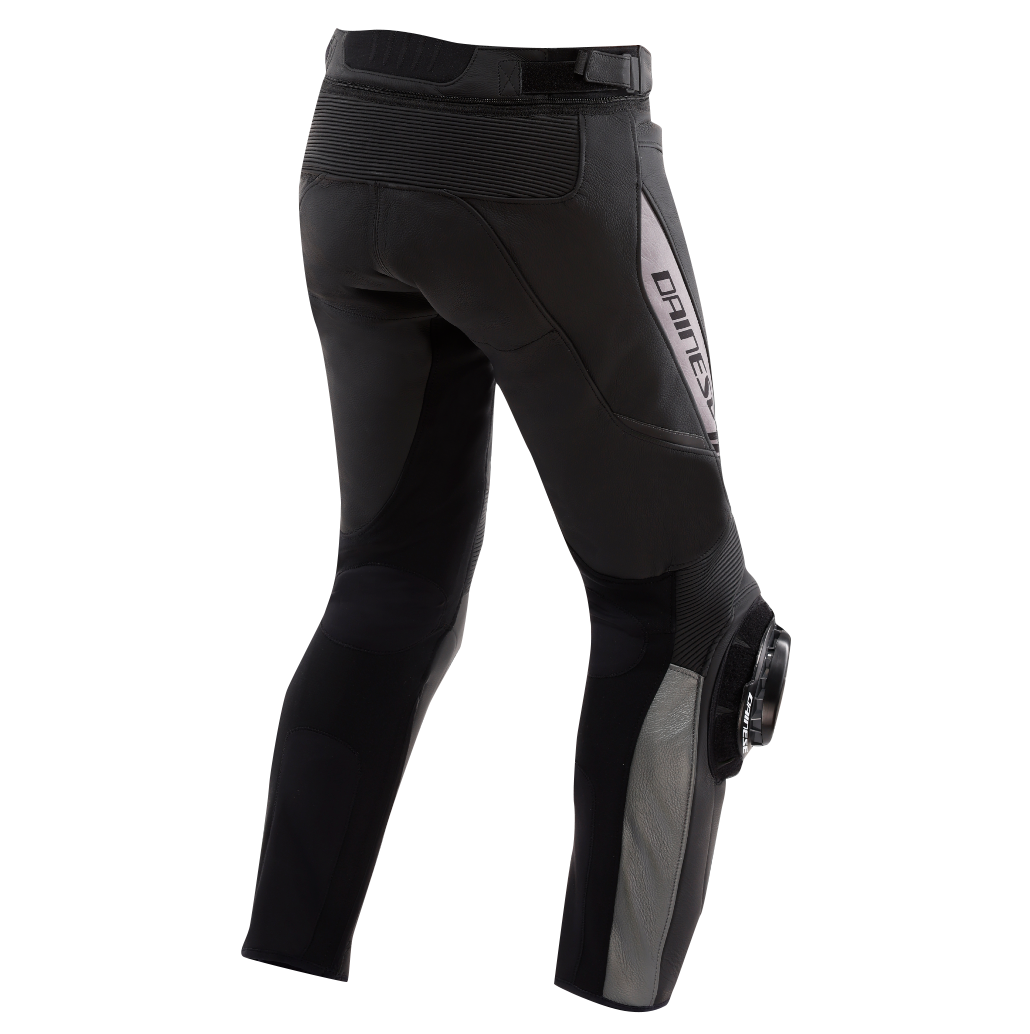 SUPER SPEED - LEATHER MOTORCYCLE PANTS MEN - BLACK/ANTHRACITE - 2