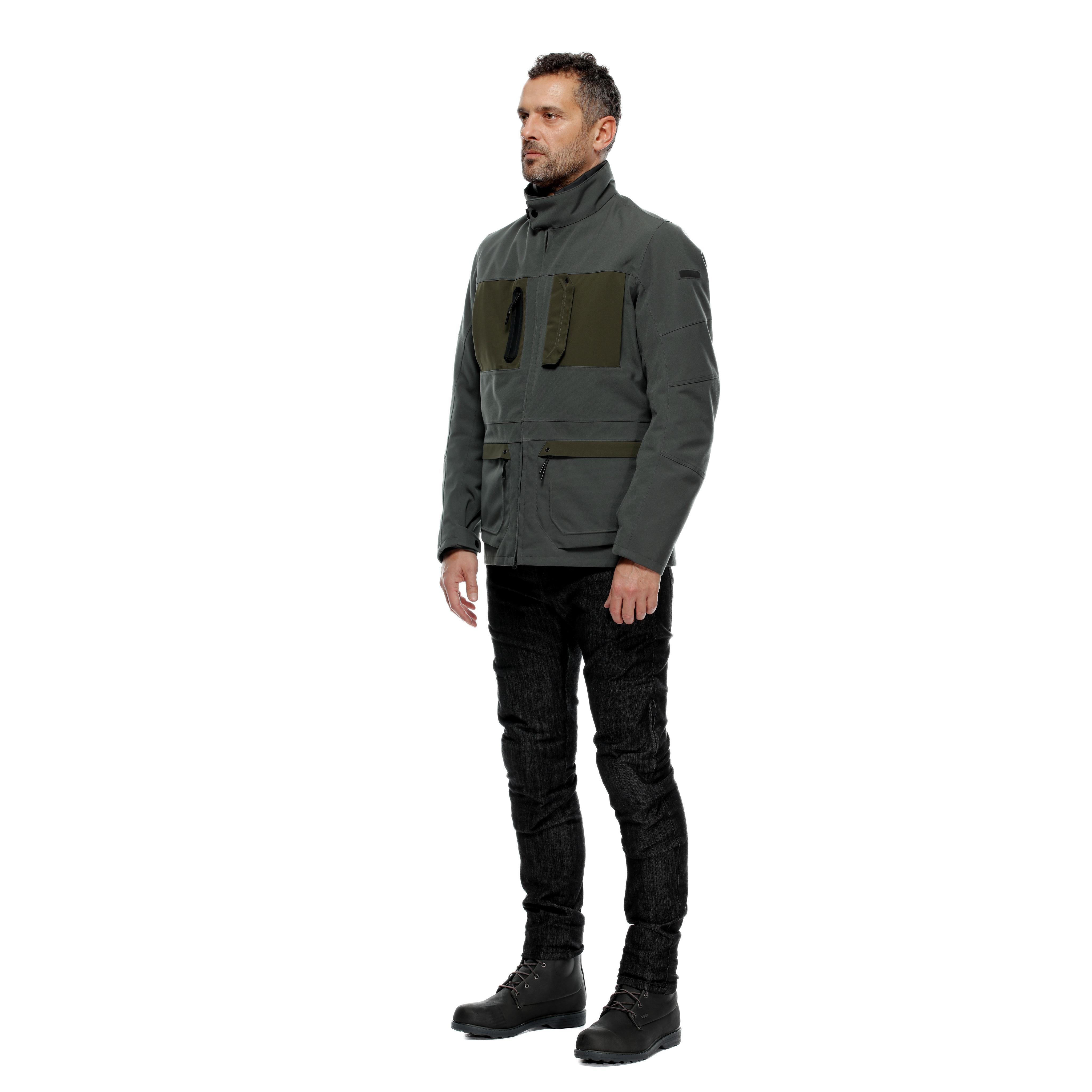 LAMBRATE ABS&Oslash;LUTESHELL&trade; PRO - MEN'S WATERPROOF MOTORCYCLE JACKET - GREEN - 4