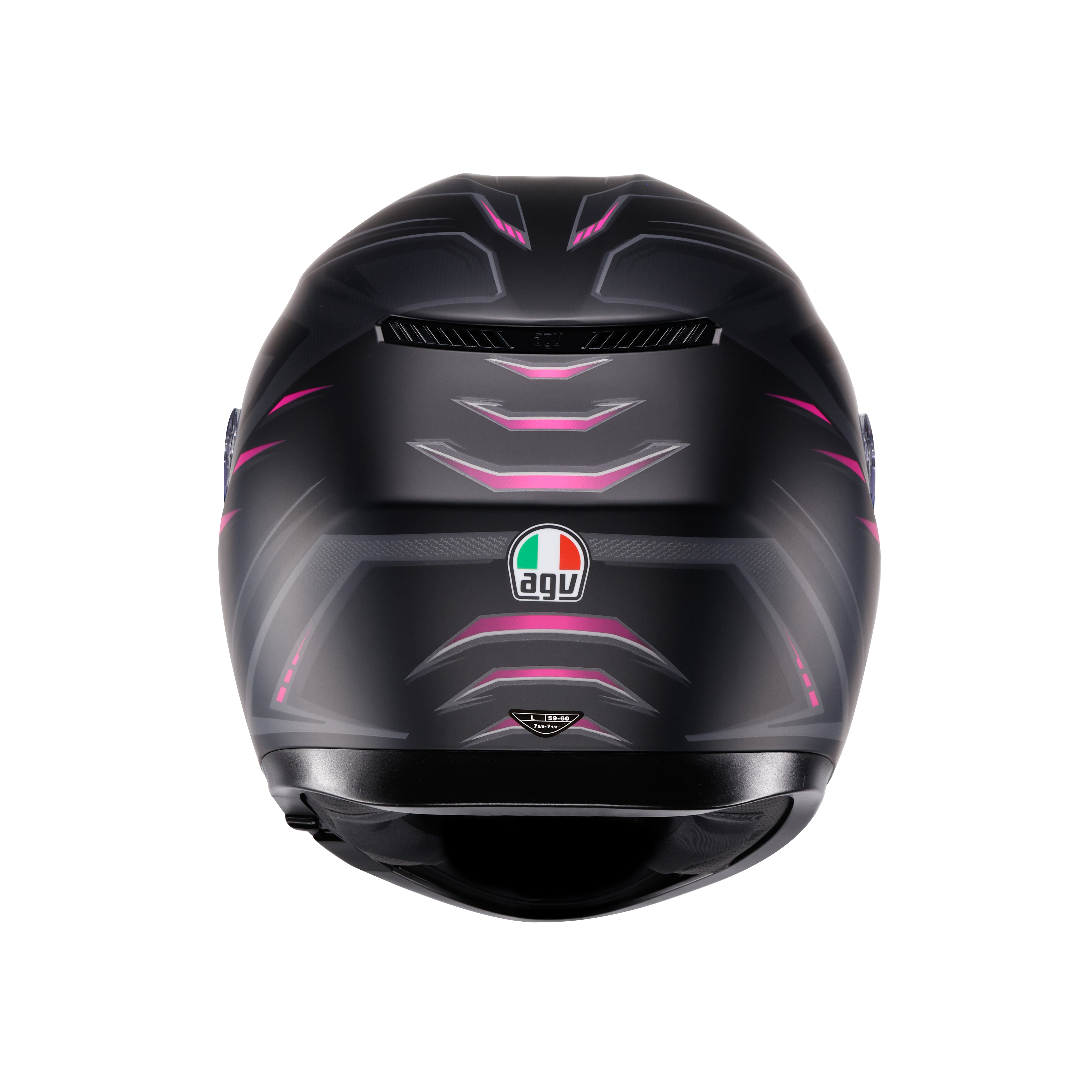 K3 SYTH MATT BLACK/PINK - CASQUE MOTO INT&Eacute;GRAL E2206 -  - 5