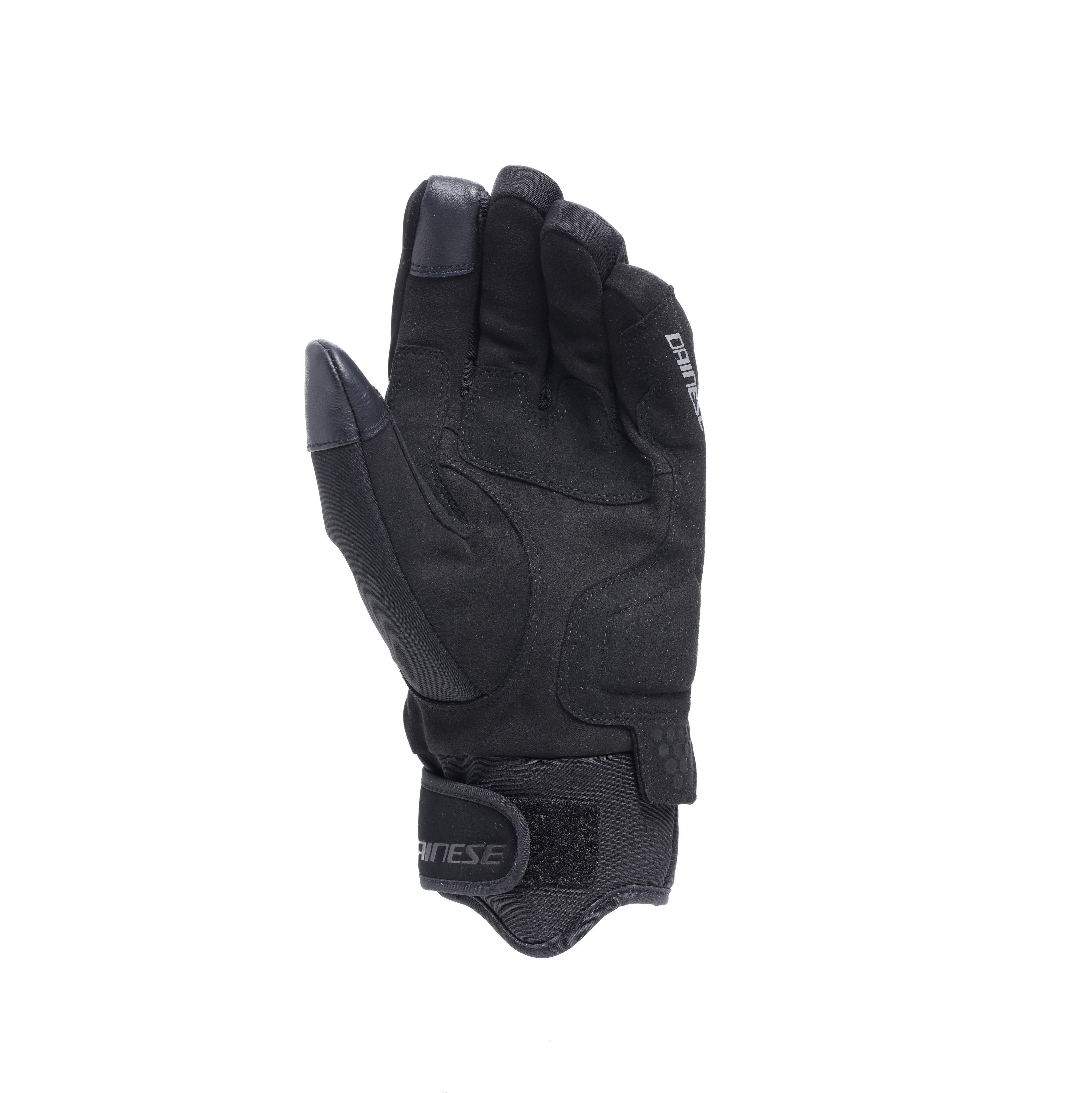 TEMPEST 2 D-DRY&reg;- MEN'S WATERPROOF MOTORCYCLE GLOVES (SHORT) - BLACK - 3