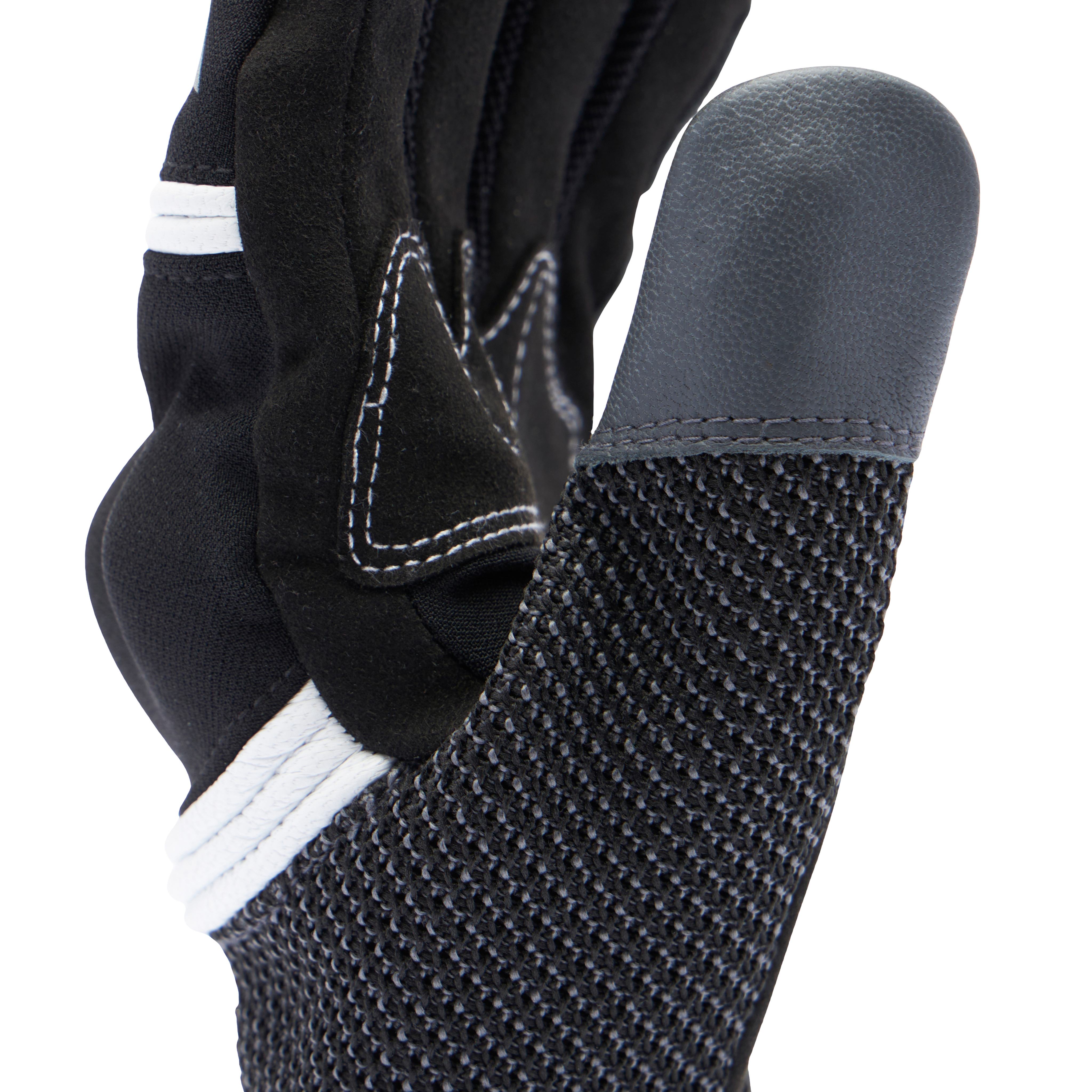 NAMIB - MEN'S MOTORCYCLE TEXTILE GLOVES | BLACK/IRON-GATE | Dainese