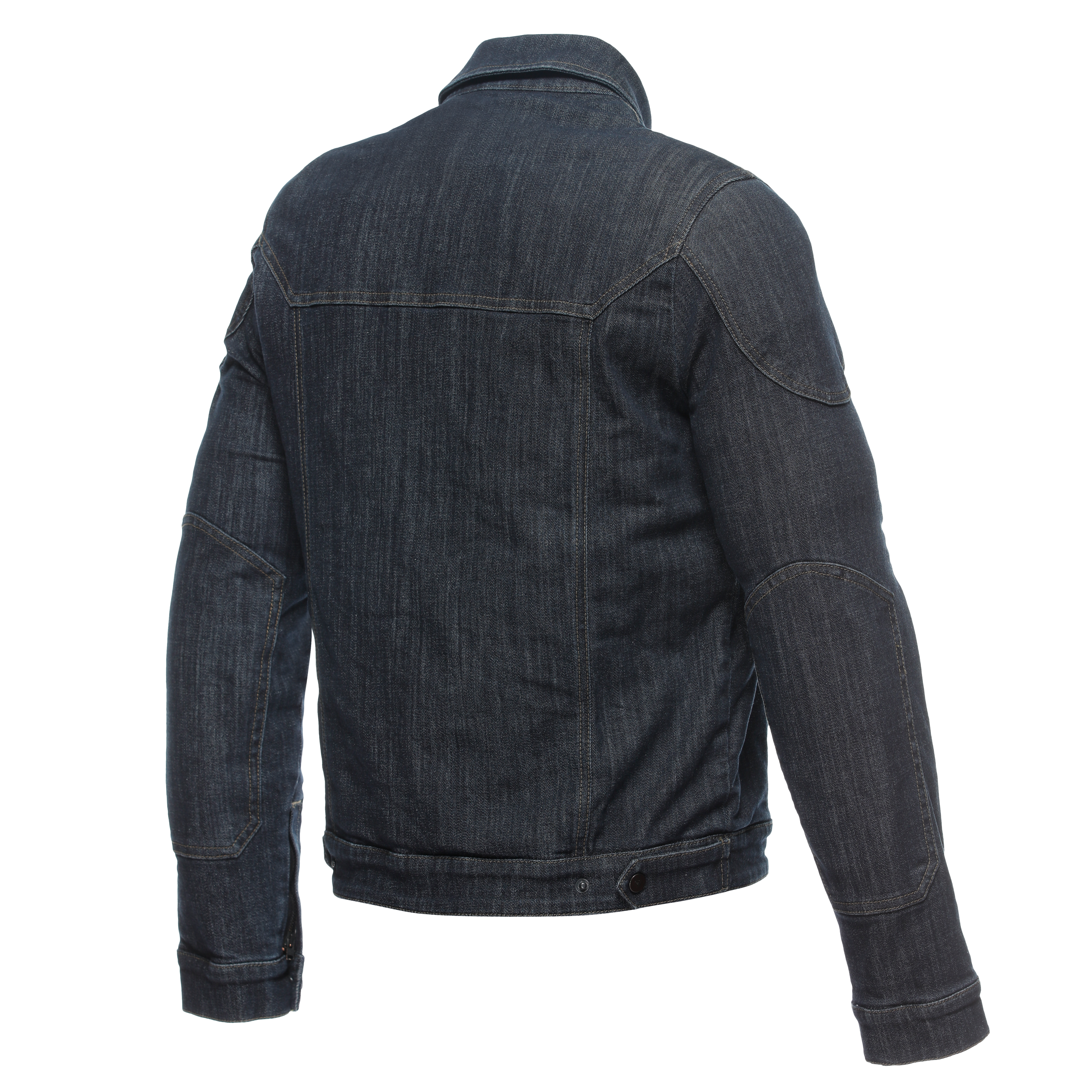 DENIM TEX - MEN'S MOTORCYCLE JACKET IN FABRIC - BLUE - 2