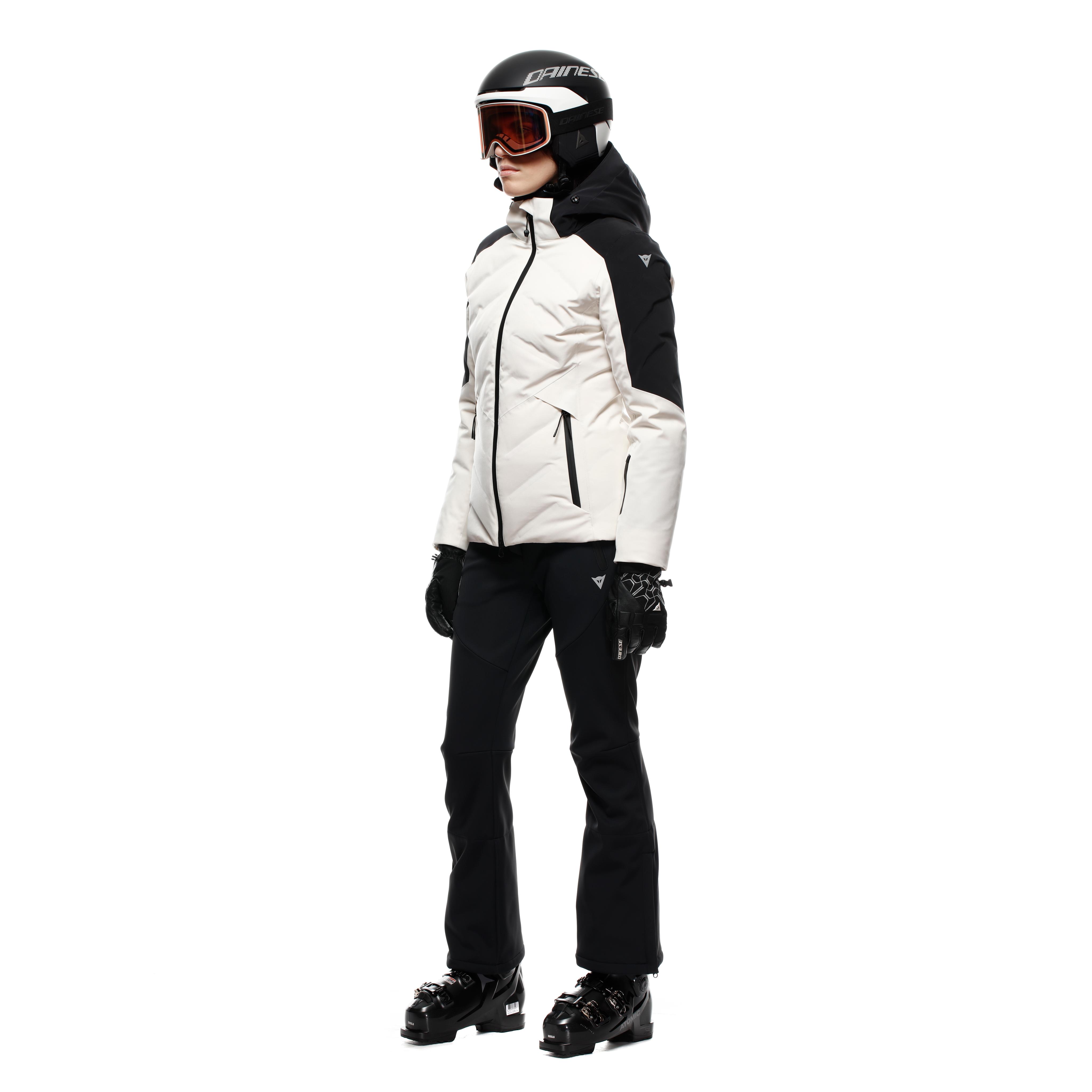 VIRTUS DERMIZAX EV&trade; - WOMEN'S WATERPROOF DOWN JACKET - LILY-WHITE/STRETCH-LIMO - 4
