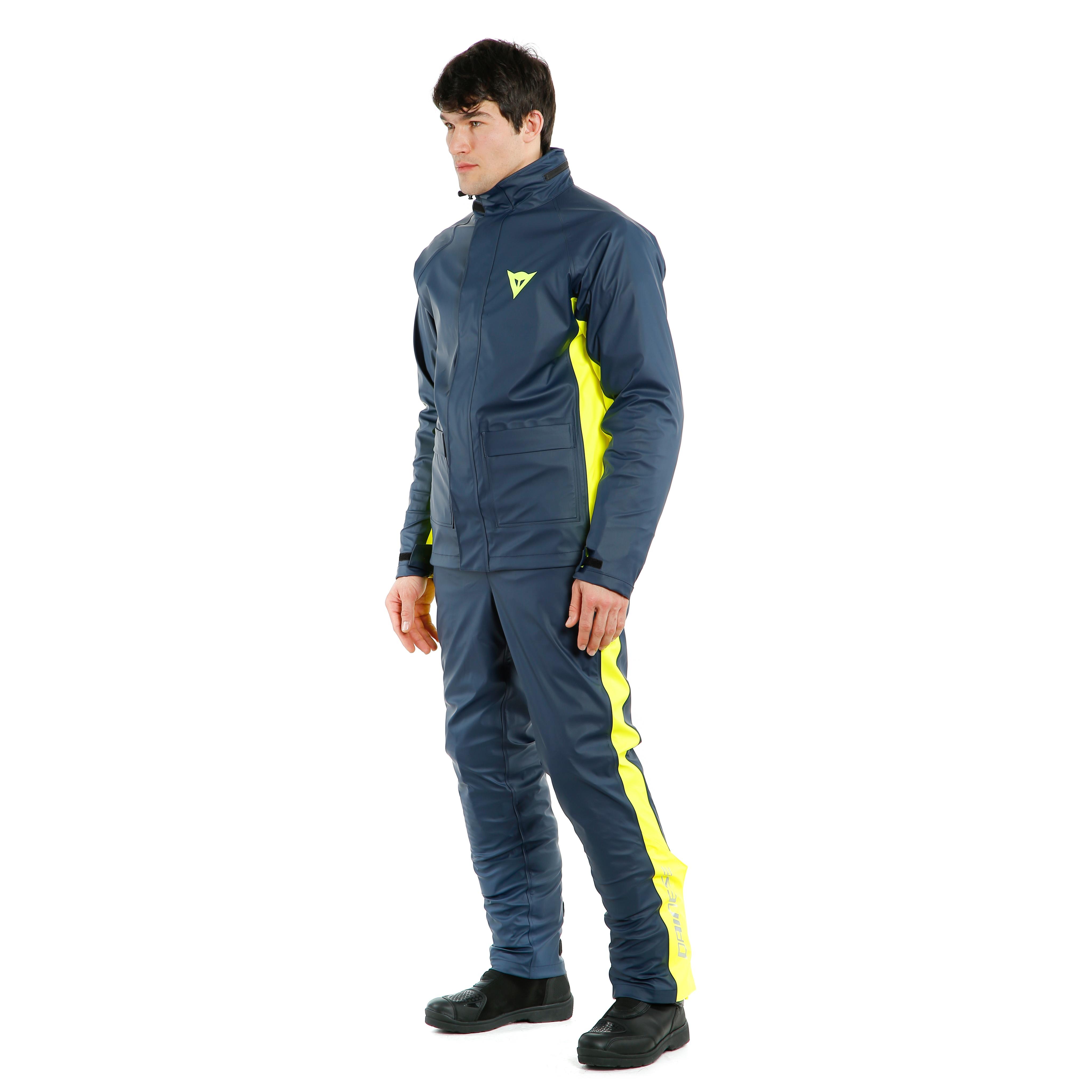 STORM 2 UNISEX JACKET - BLACK-IRIS/FLUO-YELLOW - 4