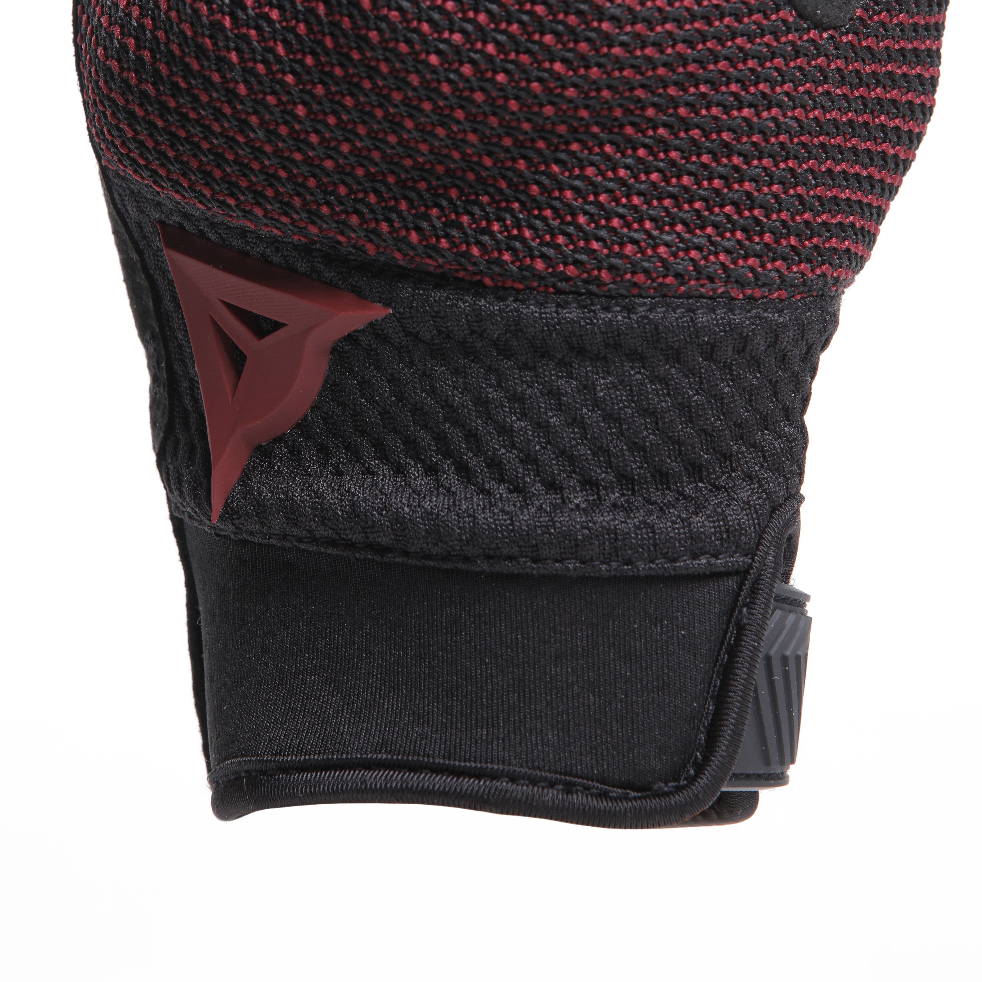 TORINO - WOMEN'S MOTORCYCLE TEXTILE GLOVES - BLACK/APPLE-BUTTER - 7