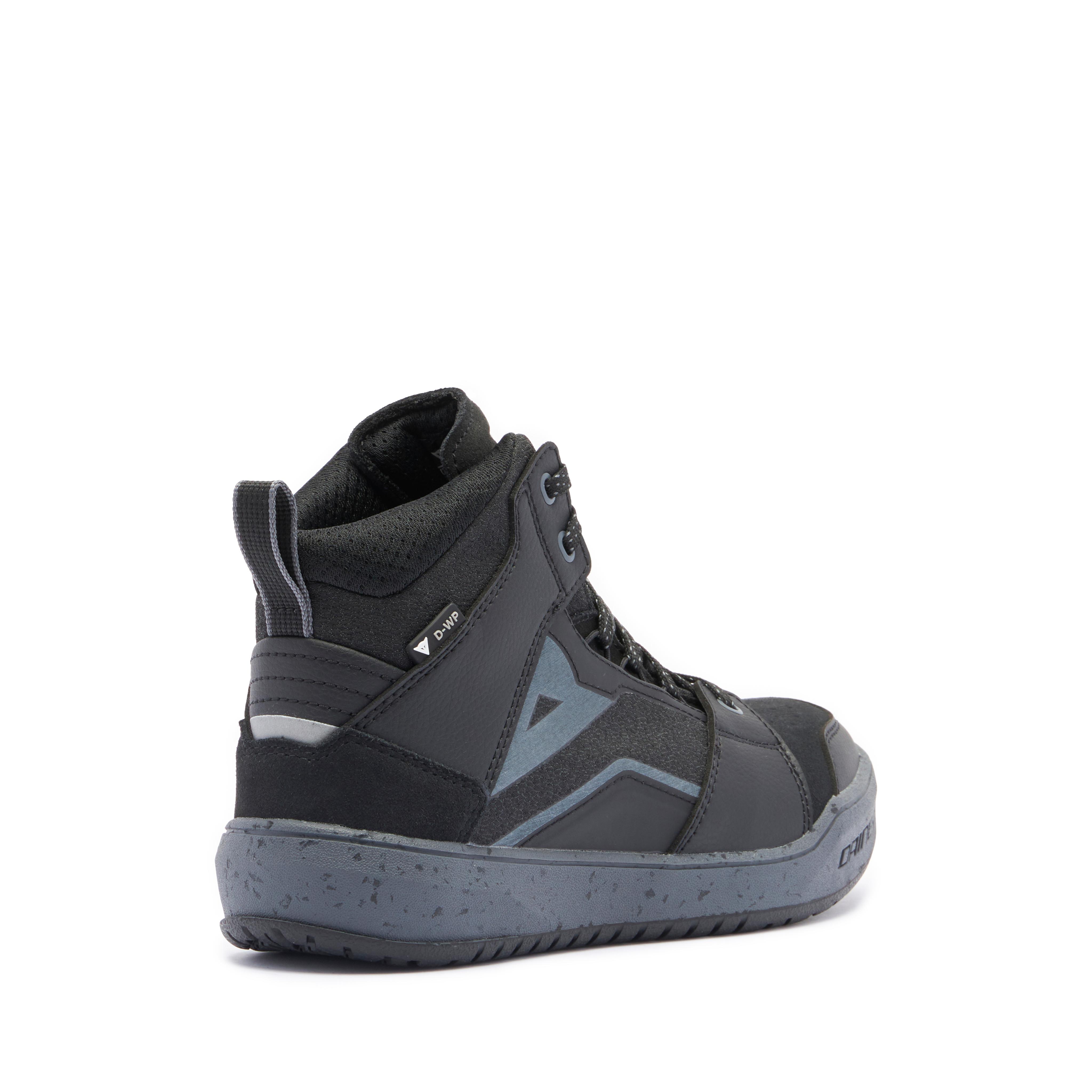 SUBURB D-WP - SCARPE MOTO IMPERMEABILI DONNA - BLACK/IRON GATE/METAL - 3