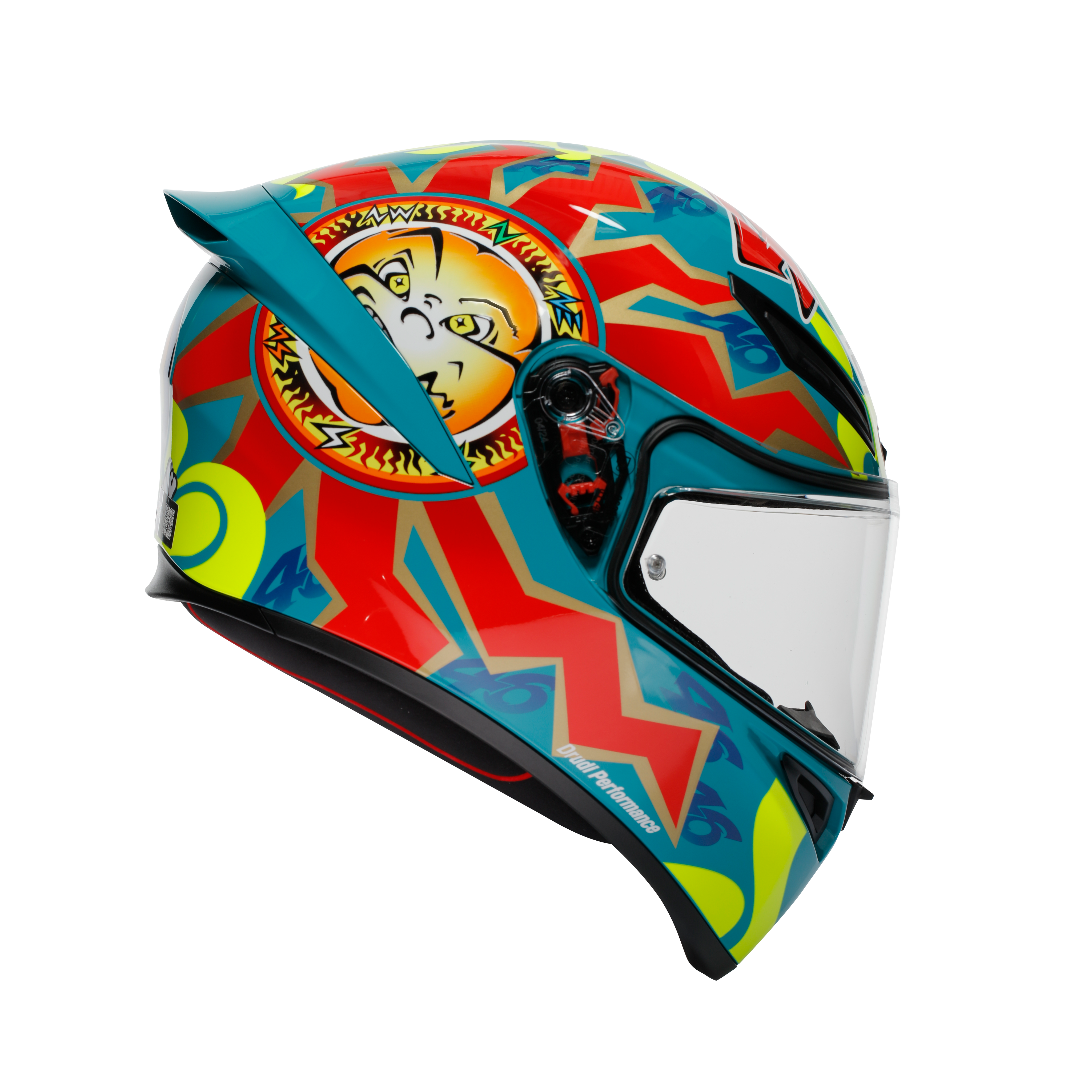 K1 S ROSSI MUGELLO 1999 - MOTORBIKE FULL FACE HELMET DOT (E2206) -  - 1