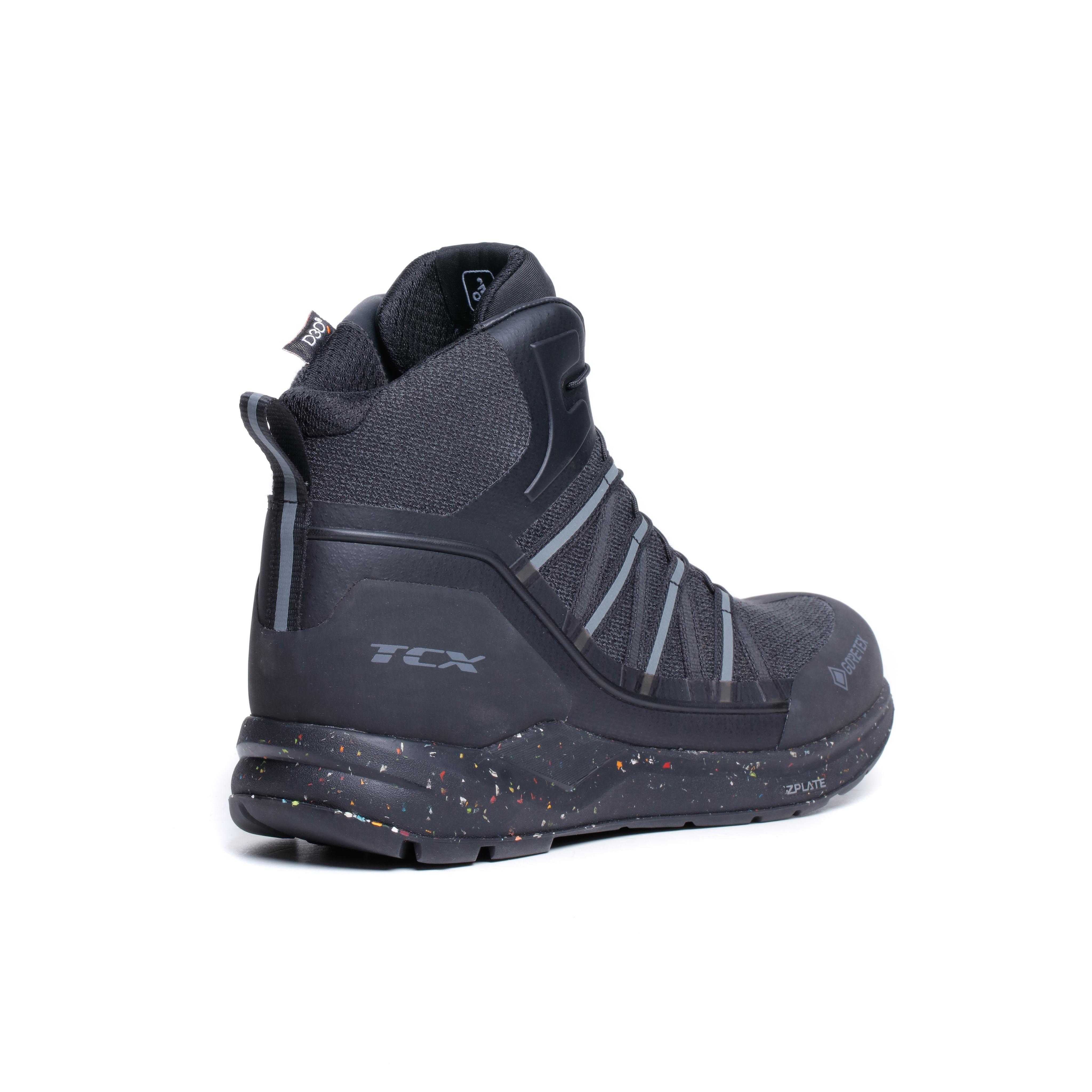 SPEEDTREK GORE-TEX® MOTORCYCLE SHOES MEN - BLACK | BLACK/BLACK