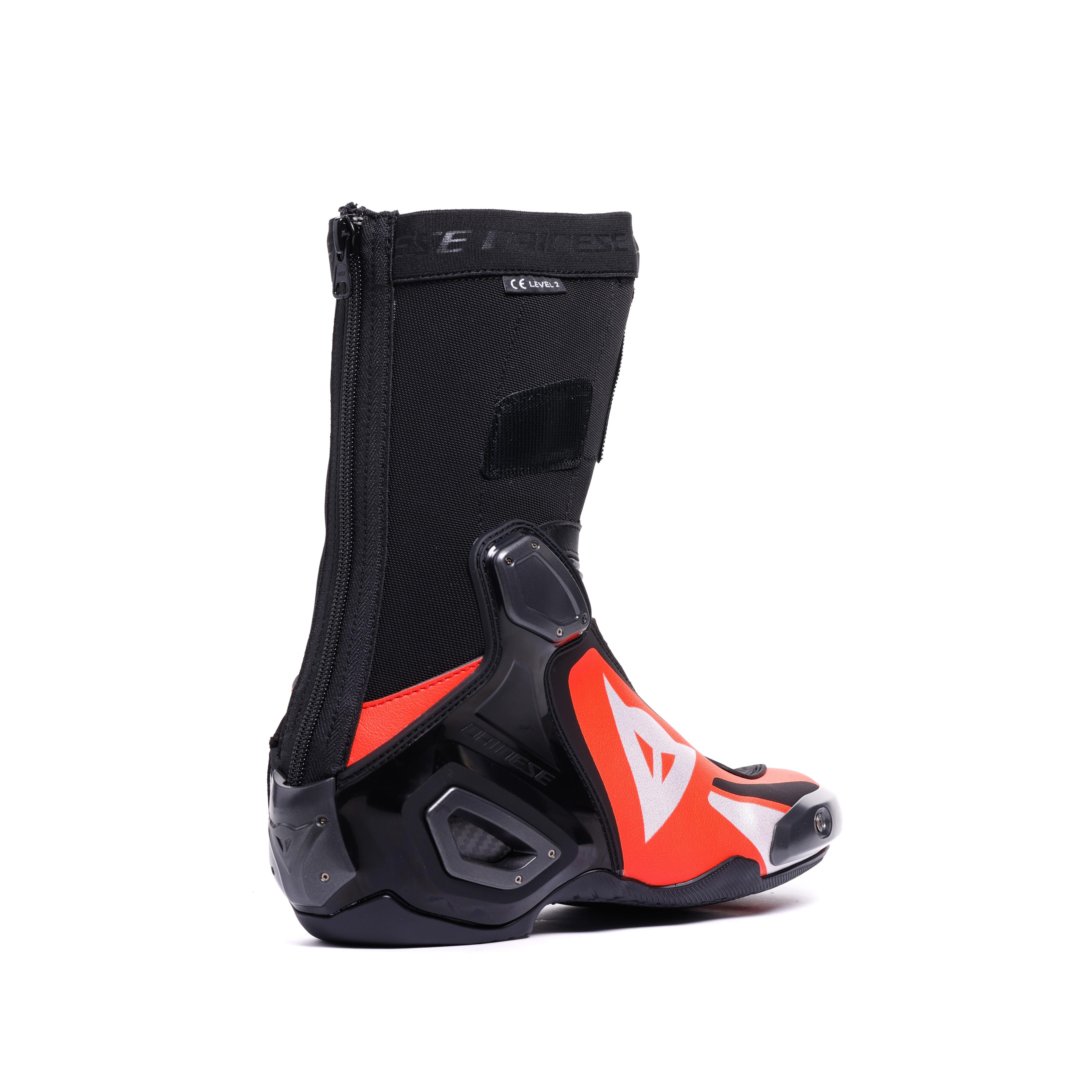 AXIAL 2 BOOTS - BLACK/RED FLUO - 3