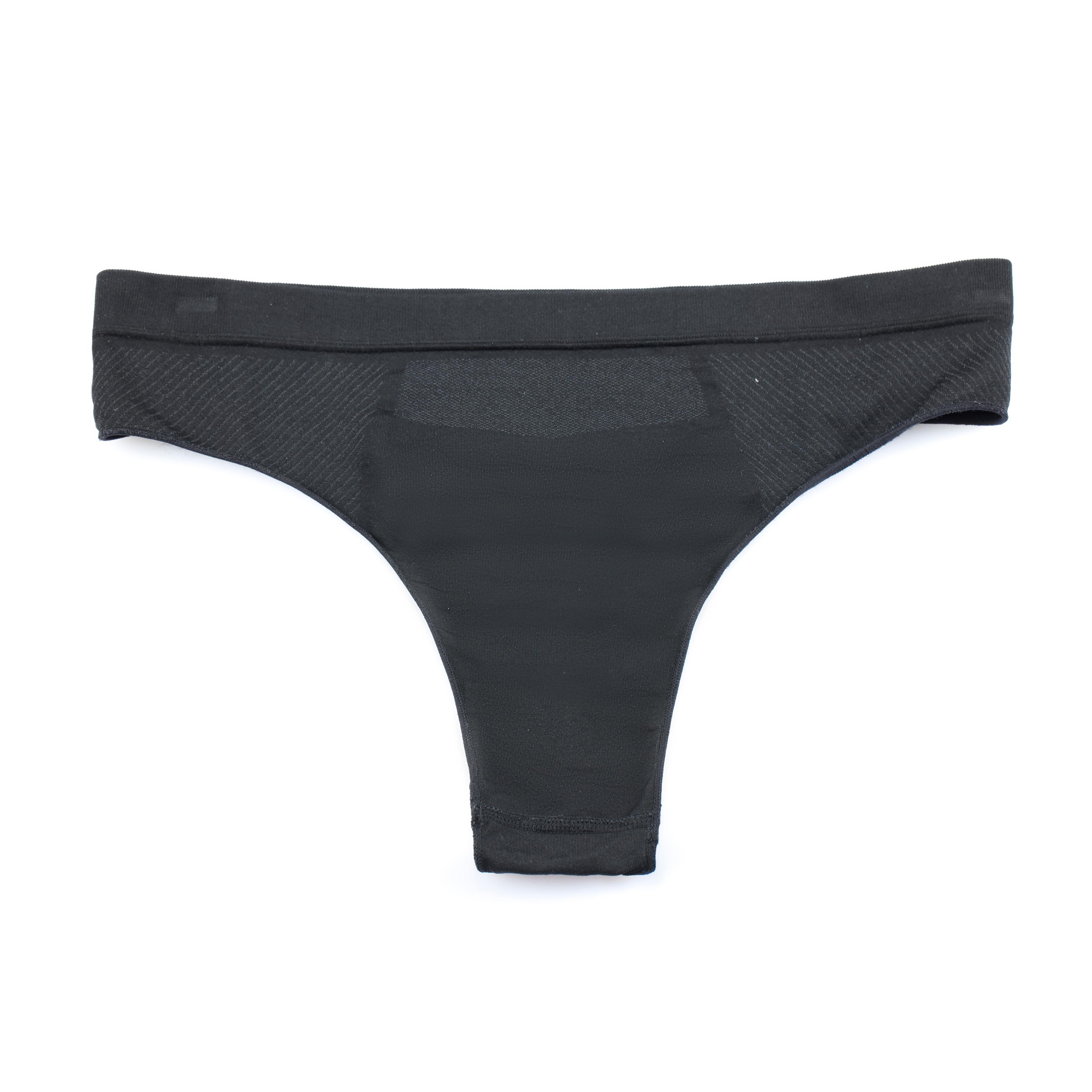 WOMEN'S MOTORCYCLE QUICK DRY TECHNICAL PANTIES - BLACK - 1