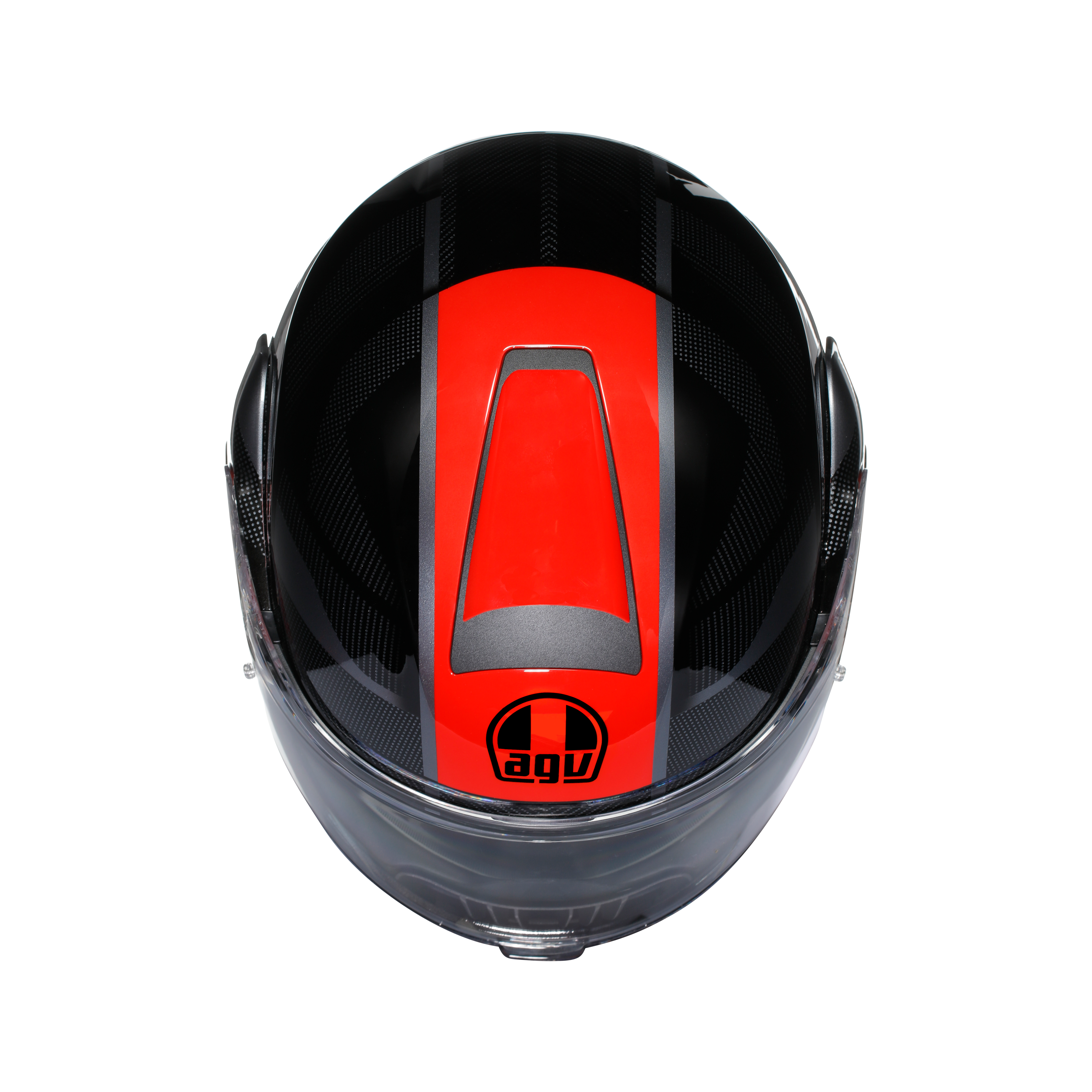 STREETMODULAR LEDRO BLACK/RED - MOTORBIKE FLIP UP HELMET DOT(E2206) -  - 5