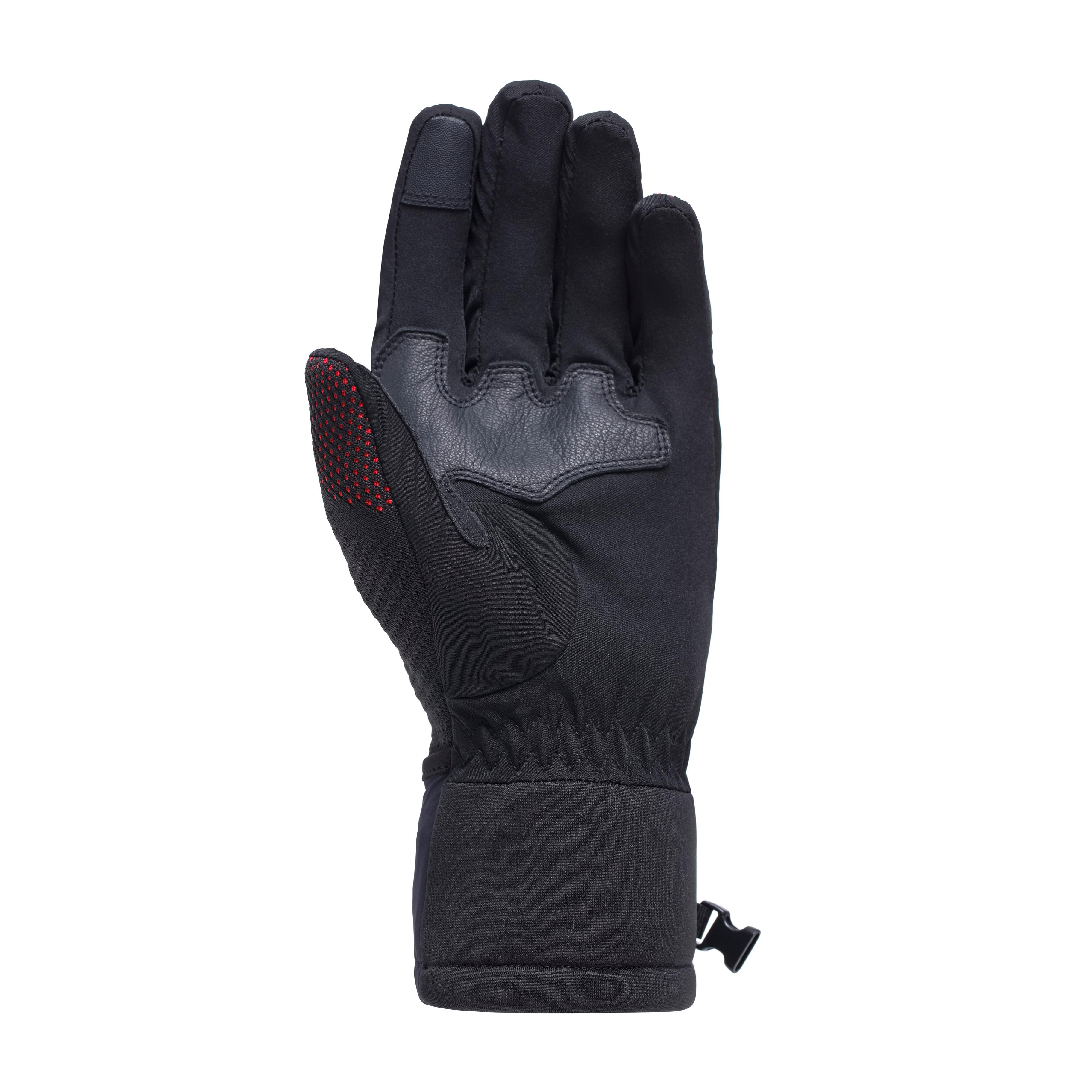 MEN'S KNIT SKI GLOVES - HIGH-RISK-RED - 3