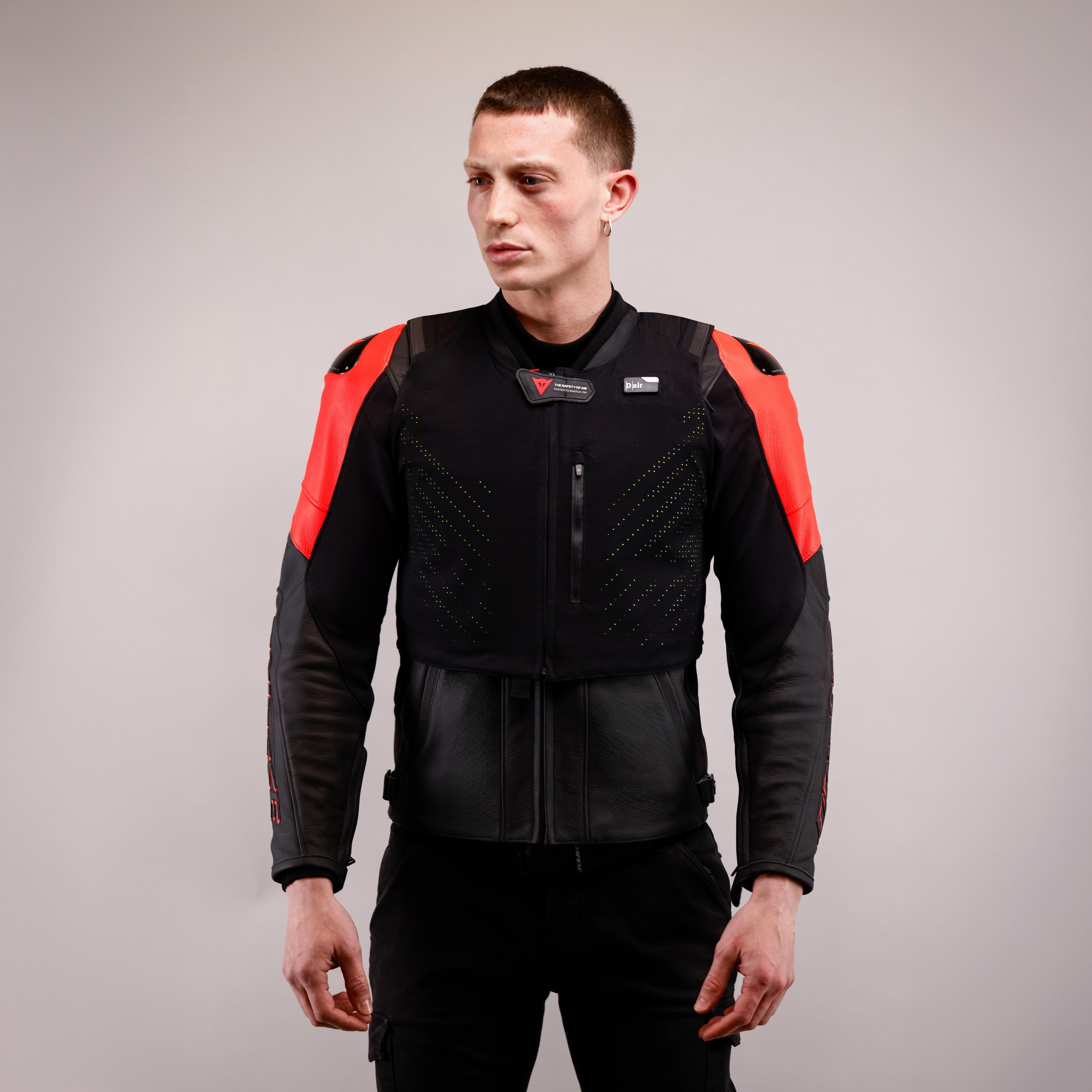 SMART AIR - MOTORCYCLE AIRBAG VEST - BLACK - 4