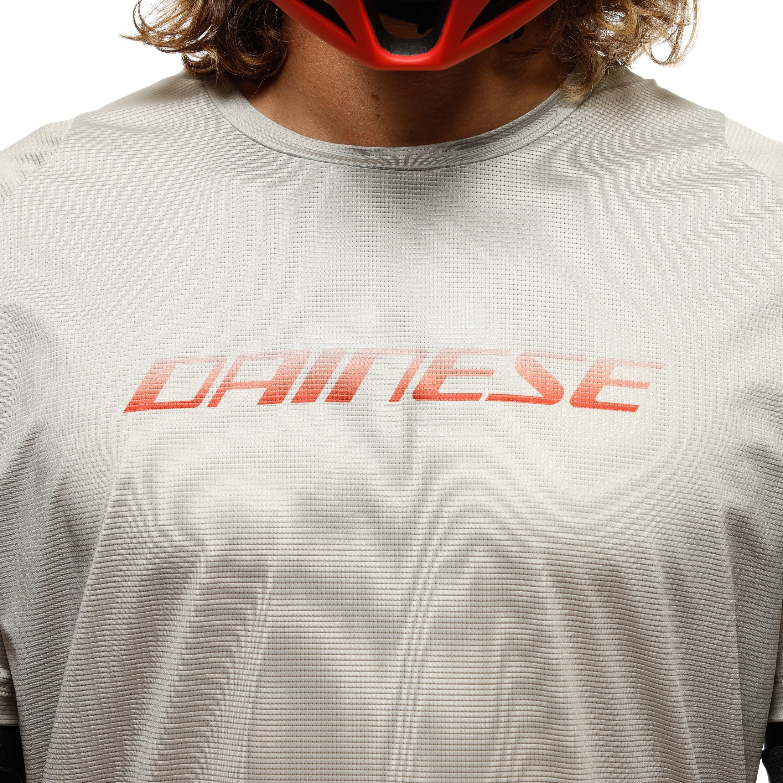 HG AER JERSEY SS - CAMISETA BICI MANGA CORTA HOMBRE - TAUPE/RED - 3