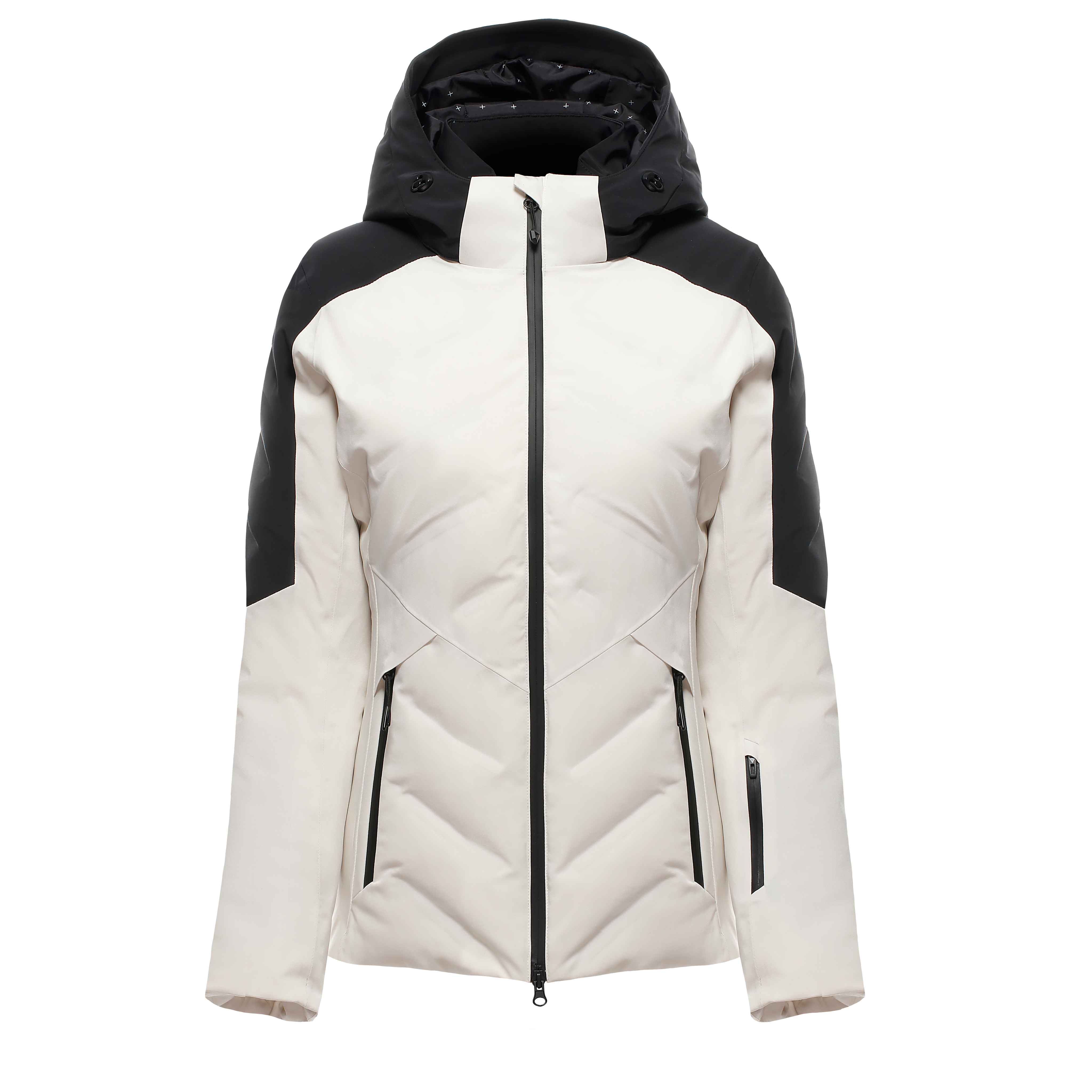 VIRTUS DERMIZAX EV&trade; - WOMEN'S WATERPROOF DOWN JACKET - LILY-WHITE/STRETCH-LIMO - 1