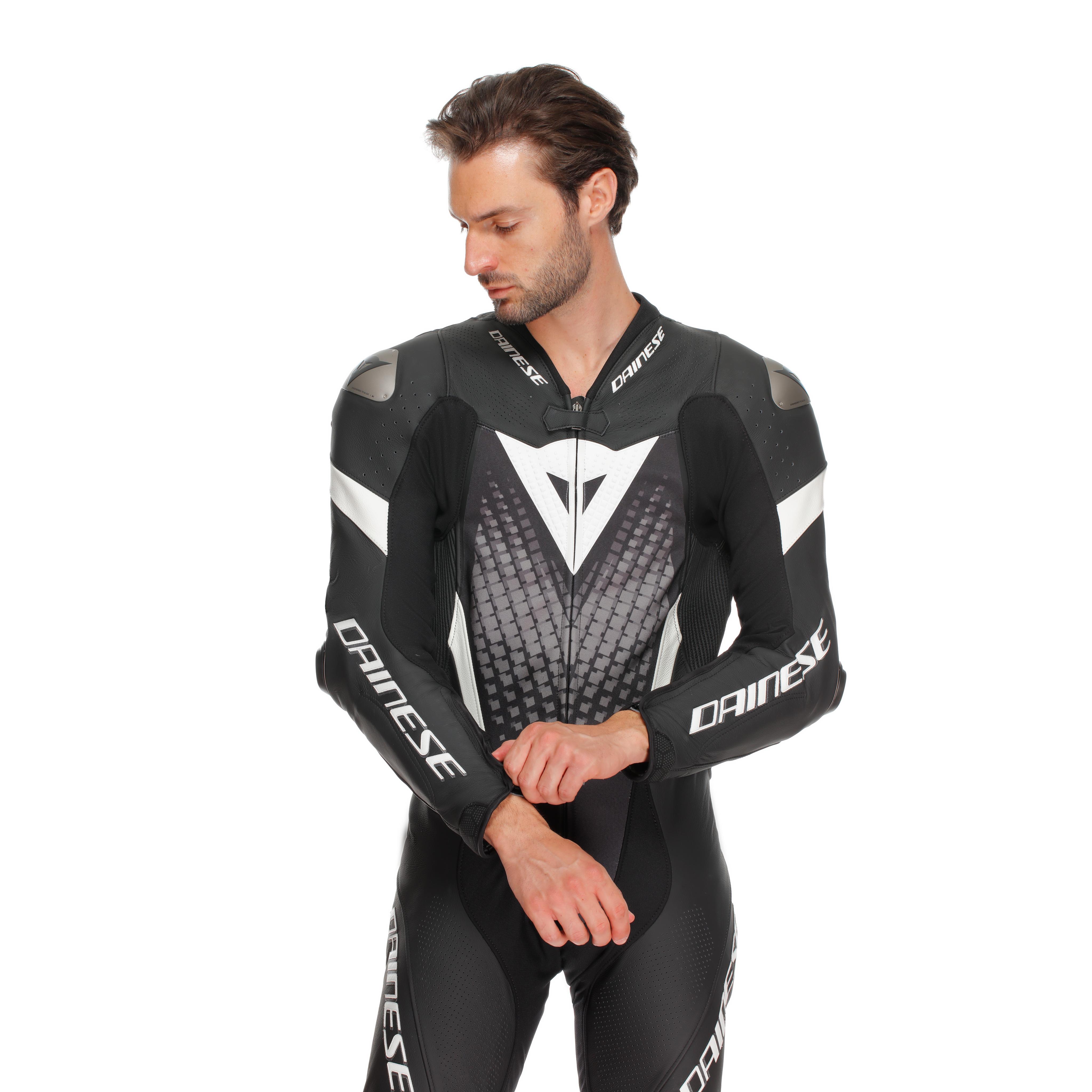LAGUNA SECA 6 - EINTEILIGER PERFORIERTER LEDERANZUG HERREN - BLACK/WHITE/ANTHRACITE - 6