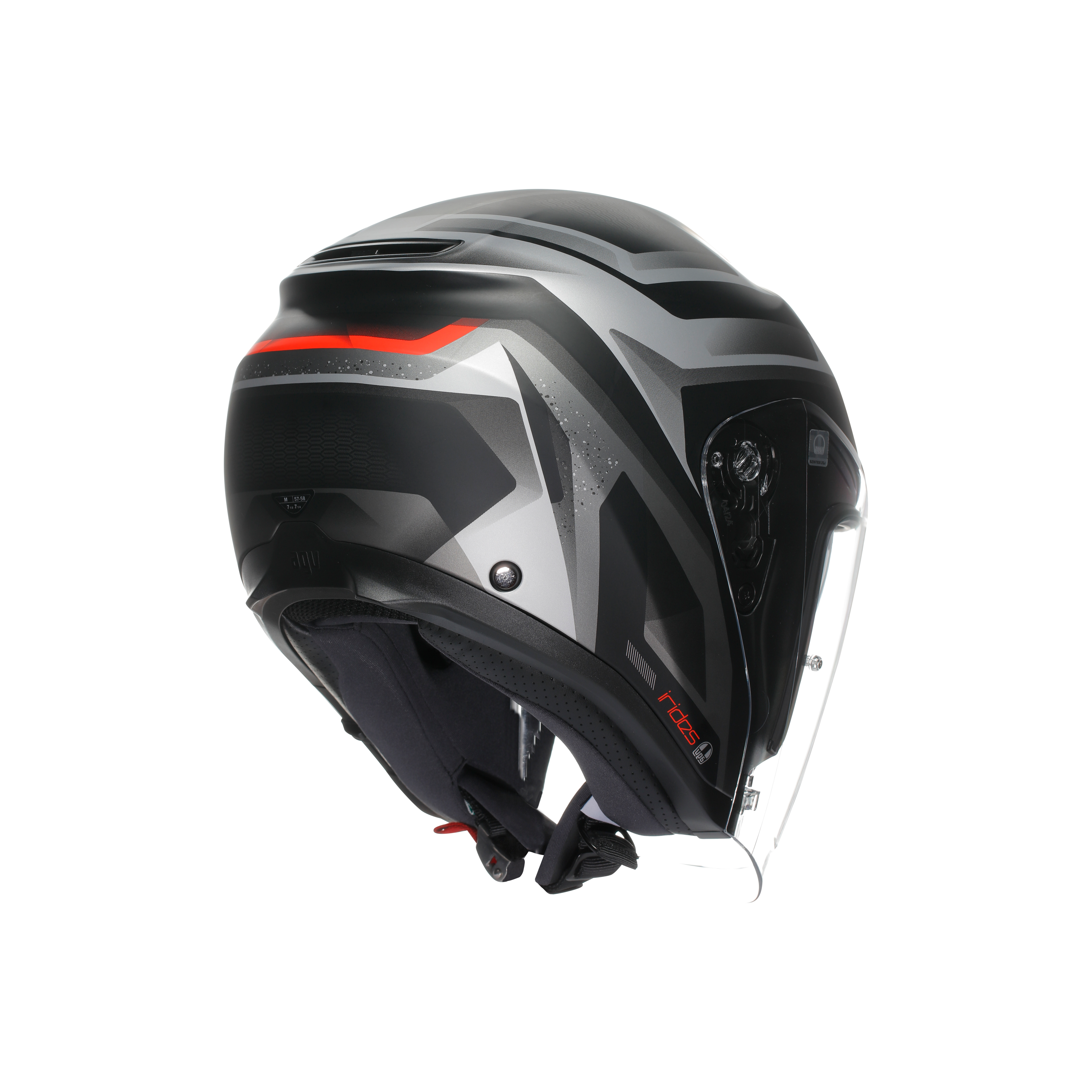 IRIDES AGV E2206 - ZURIGO MATT BLACK/GREY -  - 6