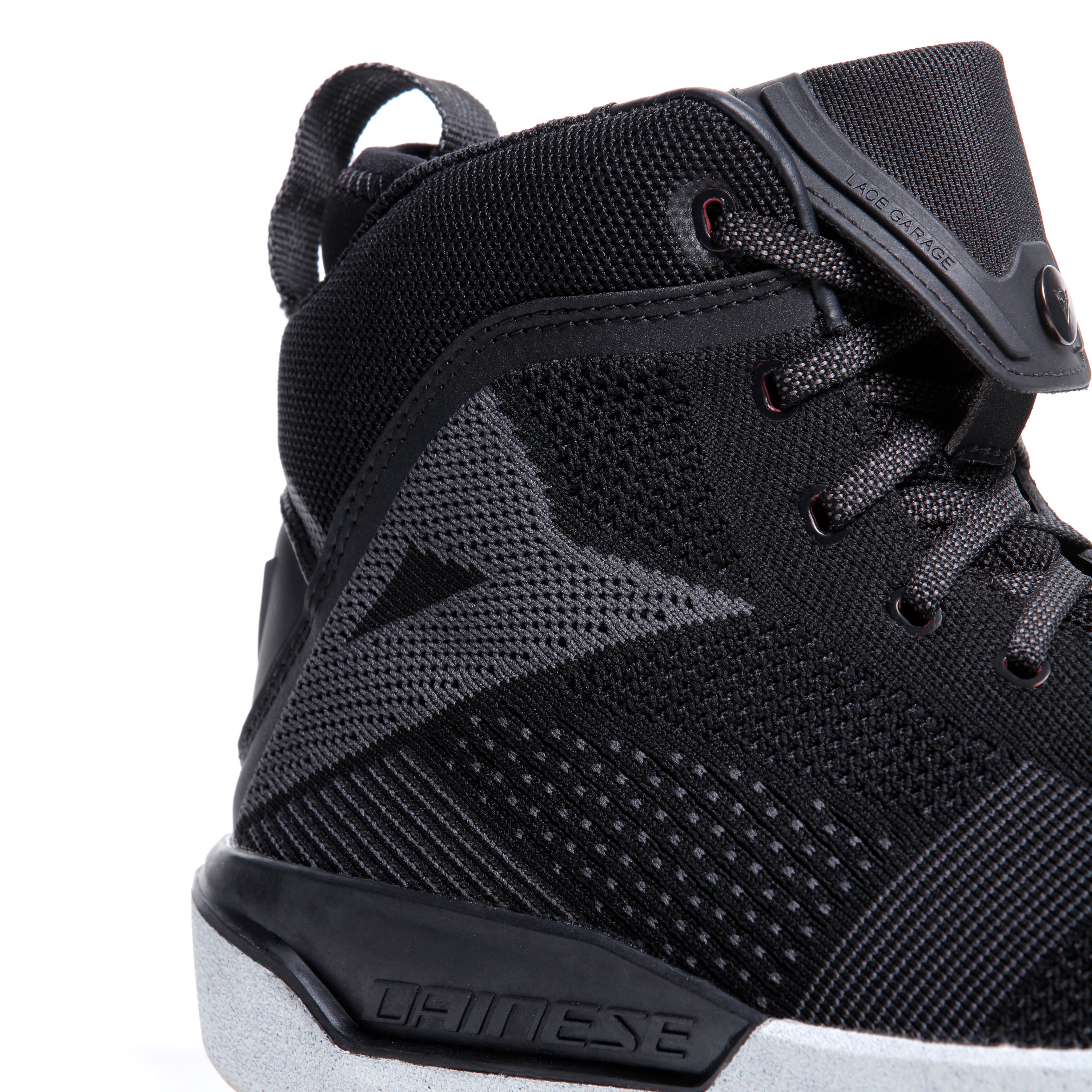 METRACTIVE AIR - MEN'S SUMMER MOTORCYCLE SHOES IN FABRIC - BLACK/BLACK/WHITE - 4