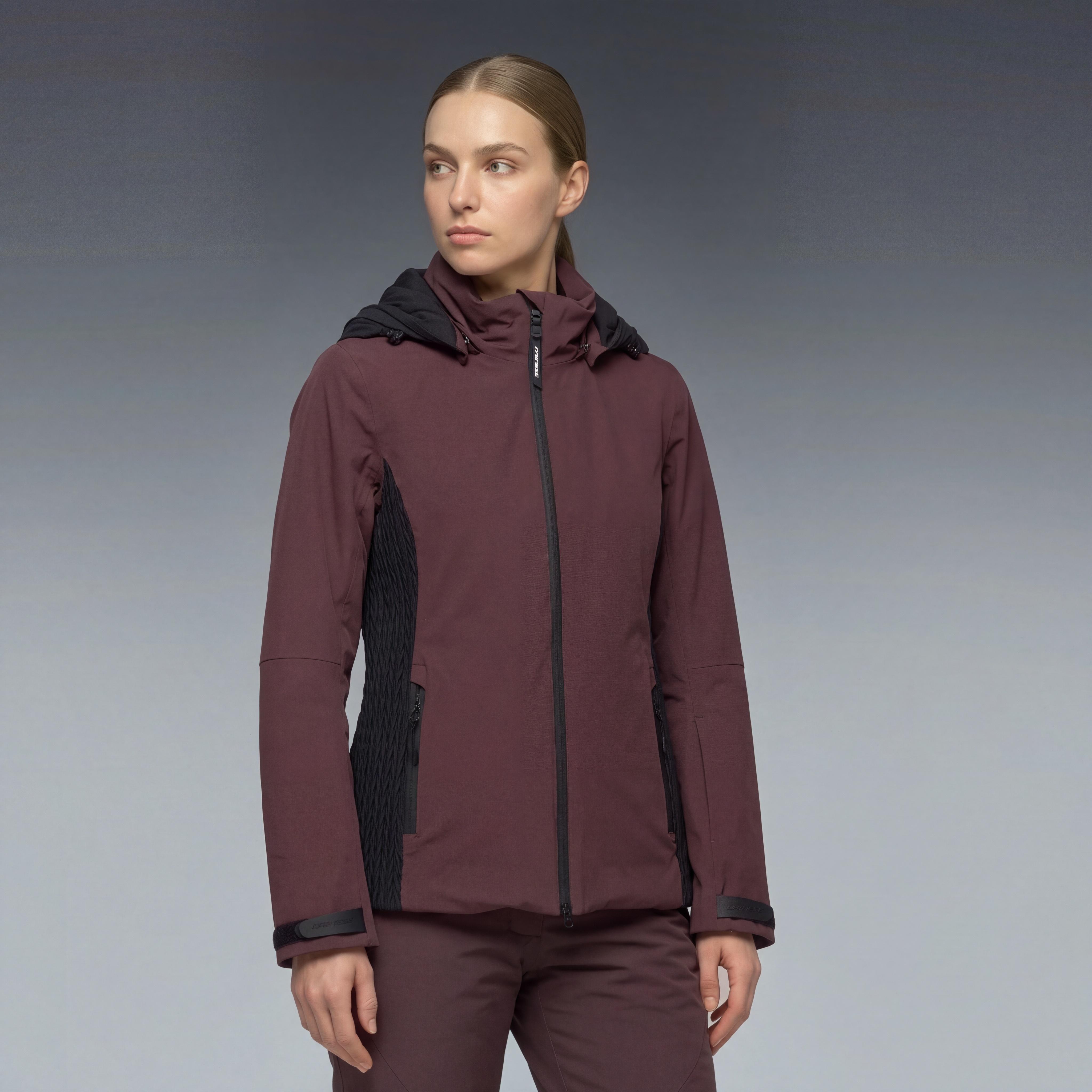 WOMEN'S ALPICA SKI JACKET - DECADENT CHOCOLADE/STRETCH LIMO - 3