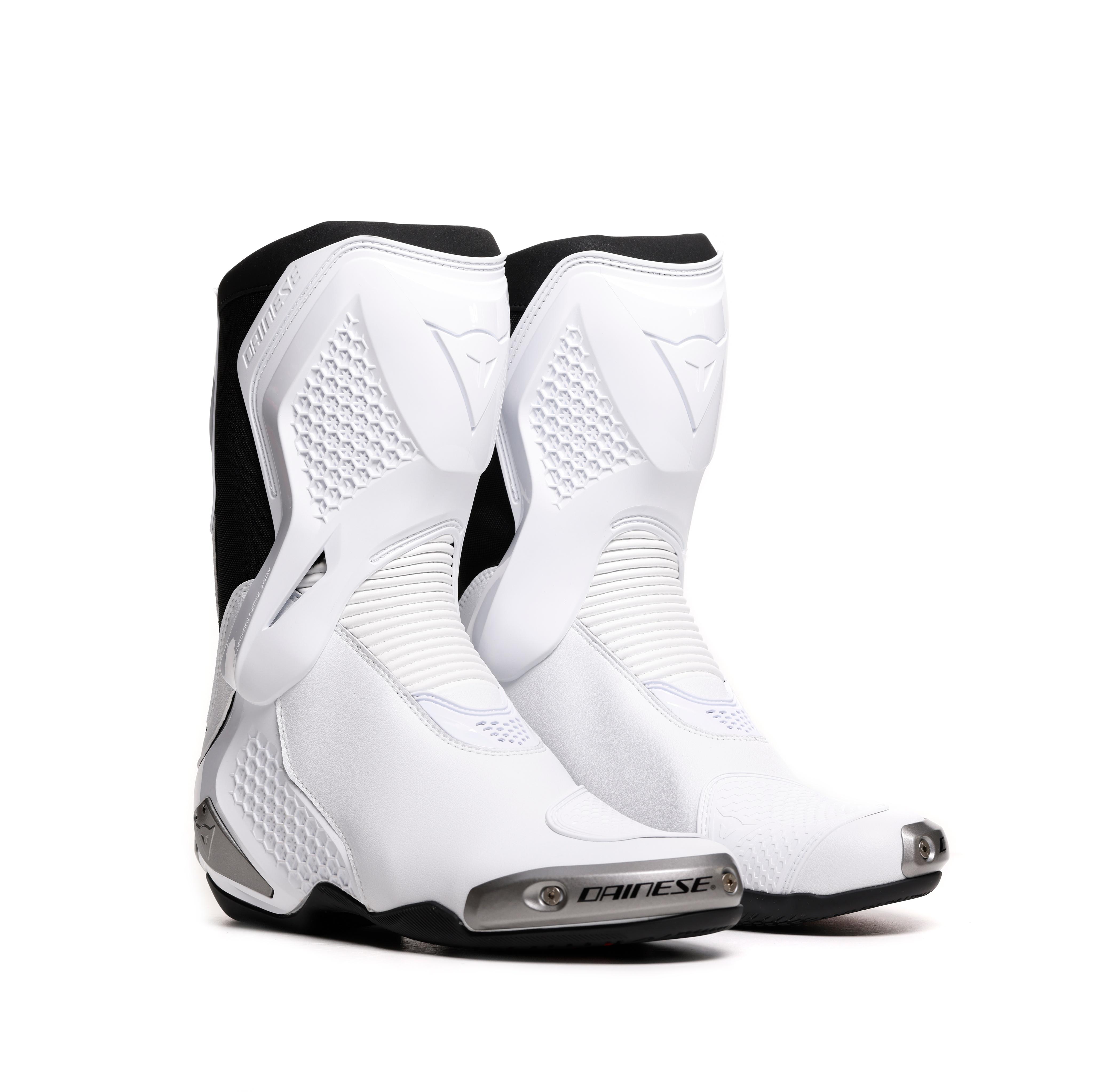 TORQUE 4 - MEN RACING AND ROAD BOOTS - WHITE/BLACK - 1