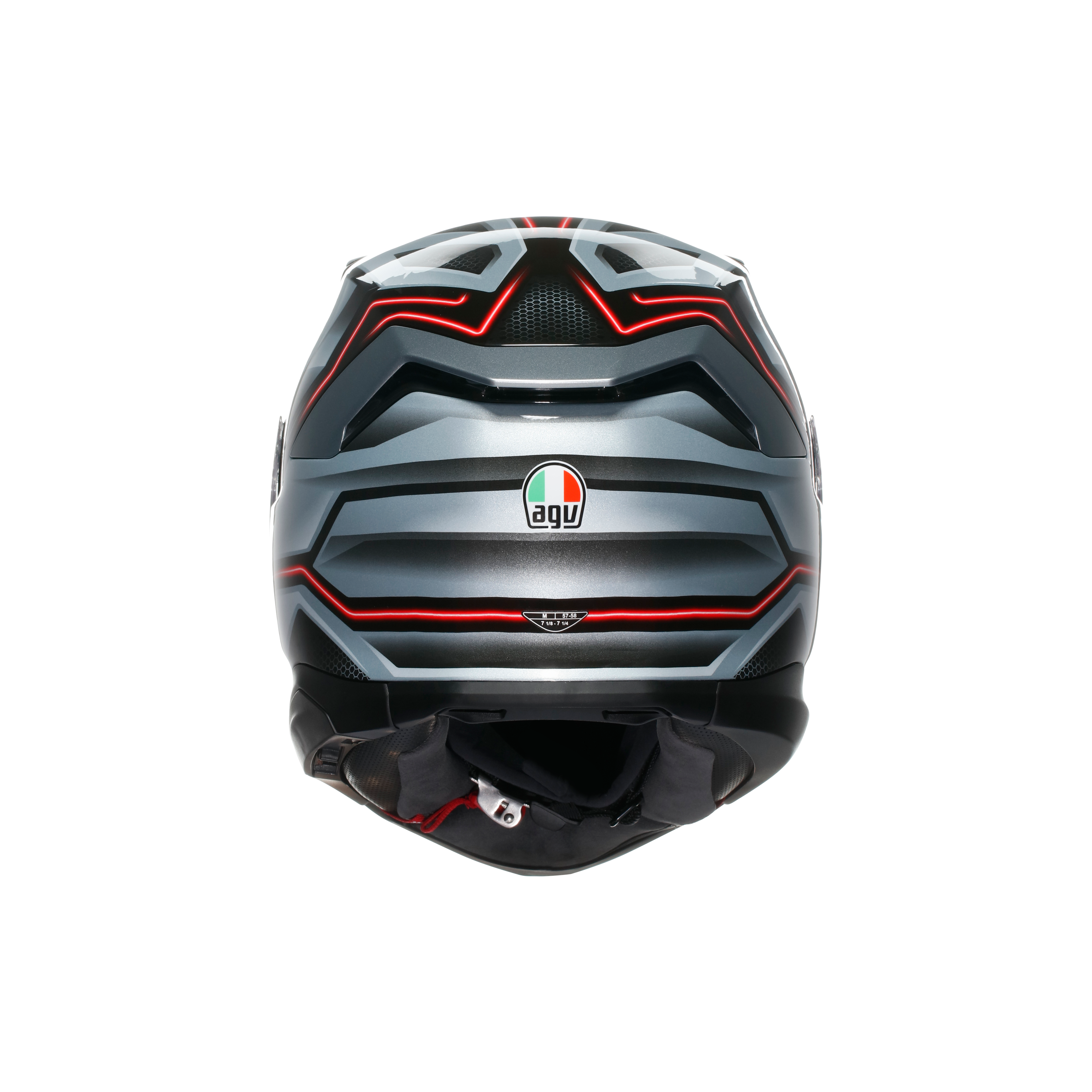 K7 MPLK JAEGER BLACK/SILVER - CASQUE MOTO INT&Eacute;GRAL E2206 -  - 5