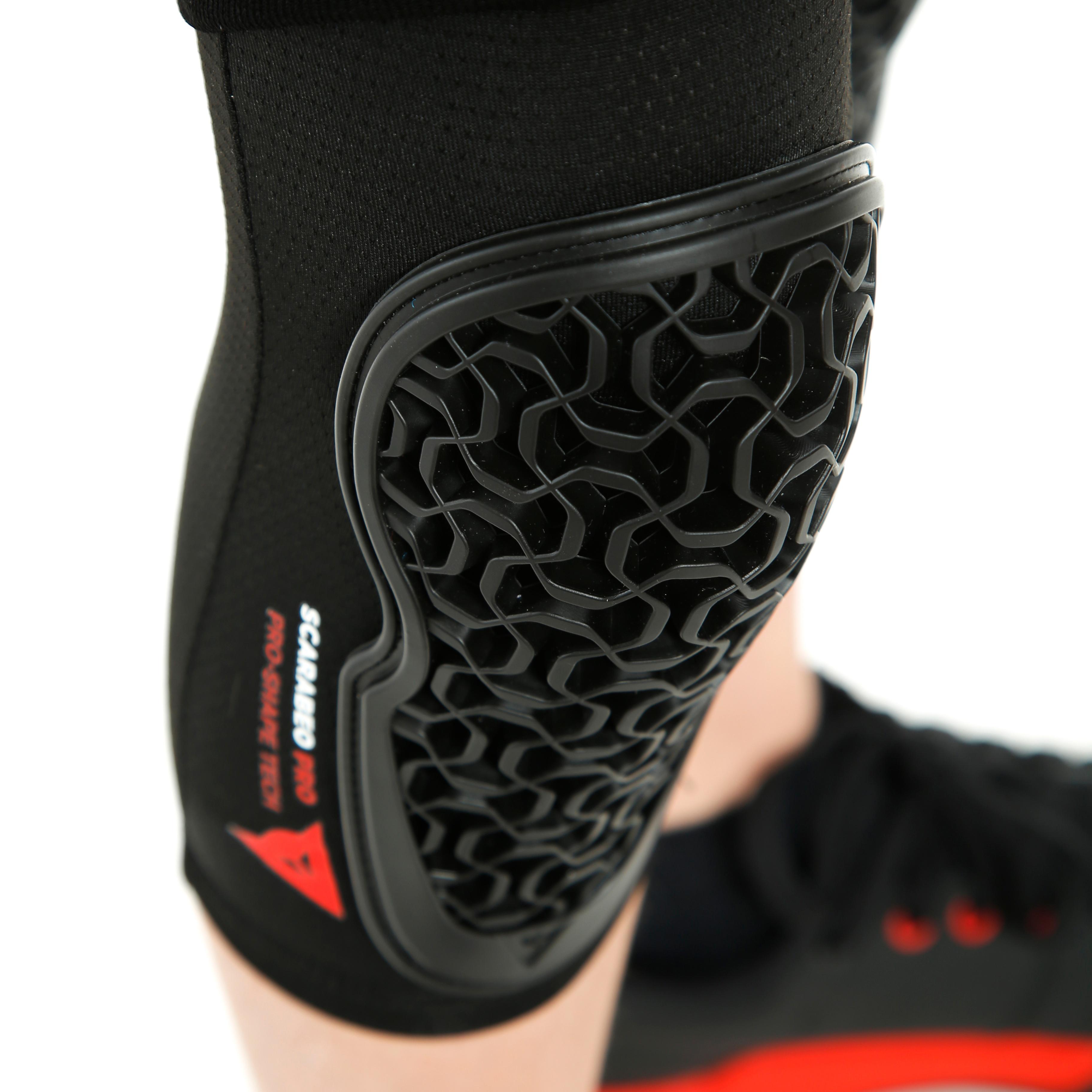 SCARABEO PRO - BIKE KNEE GUARDS FOR KIDS - BLACK - 11
