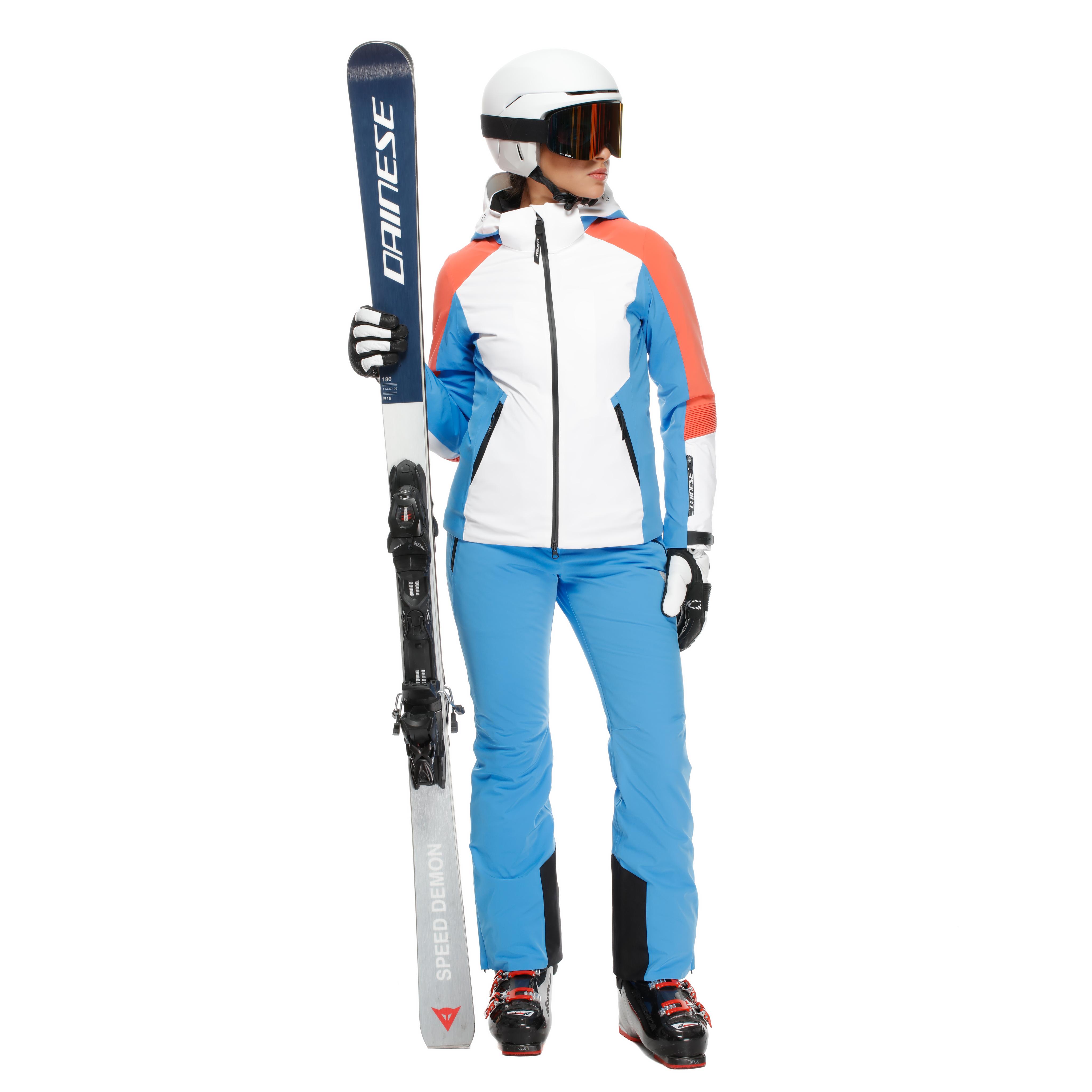 SPEED DEMON LAB DOMEAIR&trade; PRO - CHAQUETA DE ESQU&Iacute; MUJER - WHITE/CORAL/BLUE - 8