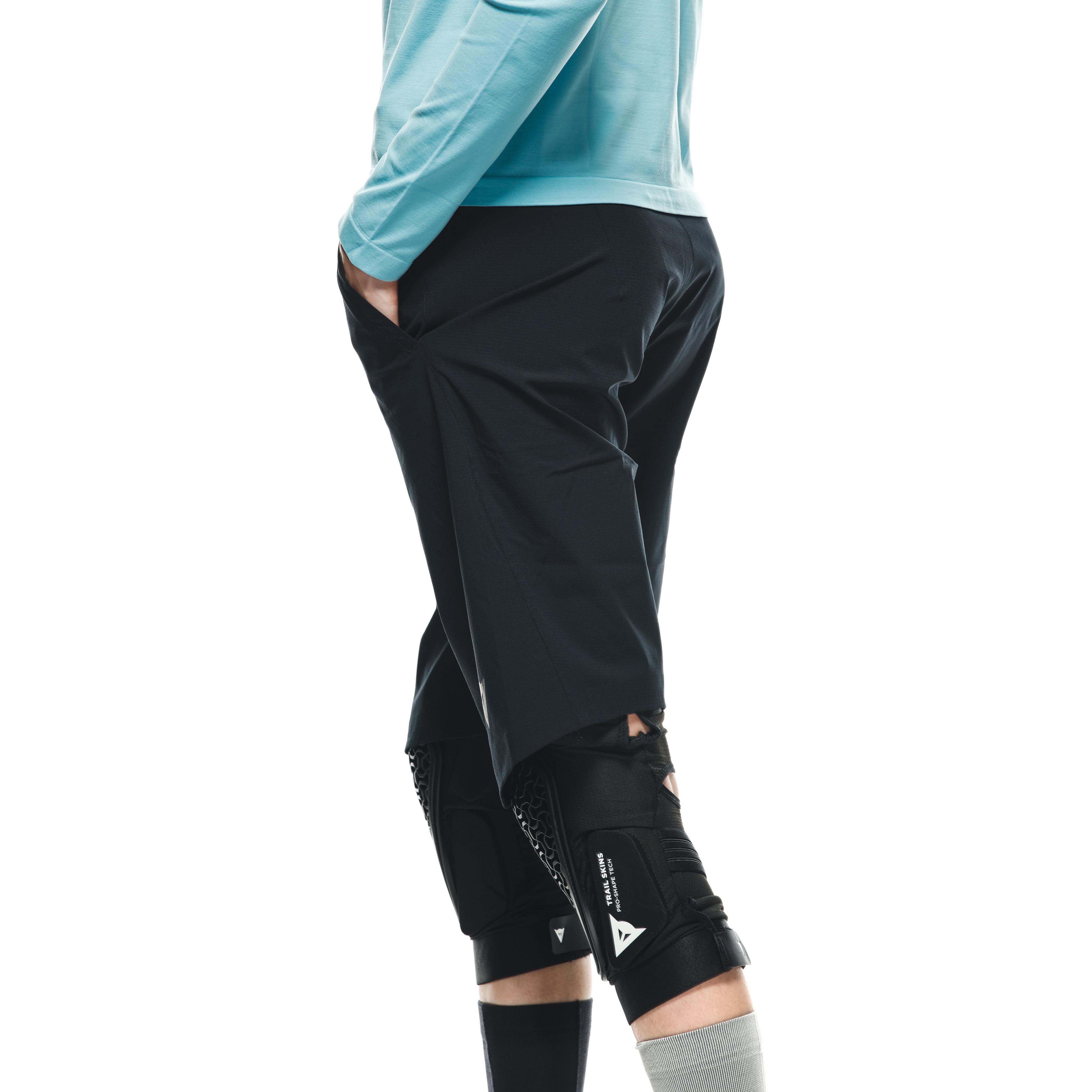 HGL - PANTALONS COURTS V&Eacute;LO POUR FEMME - TRAIL-BLACK - 5