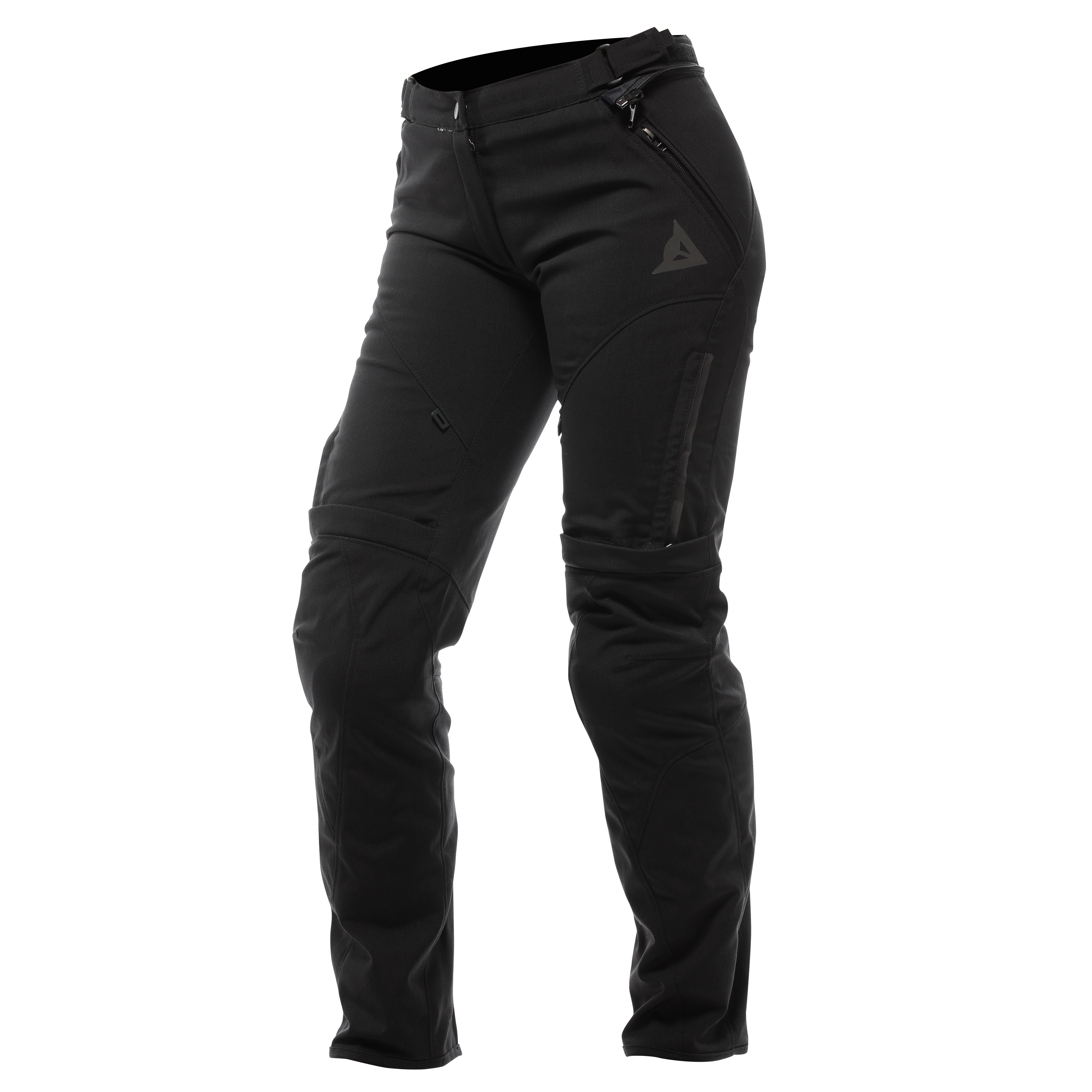 DRAKE 2 AIR - WOMEN'S SUMMER MOTORCYCLE PANTS IN FABRIC - BLACK/BLACK - 1