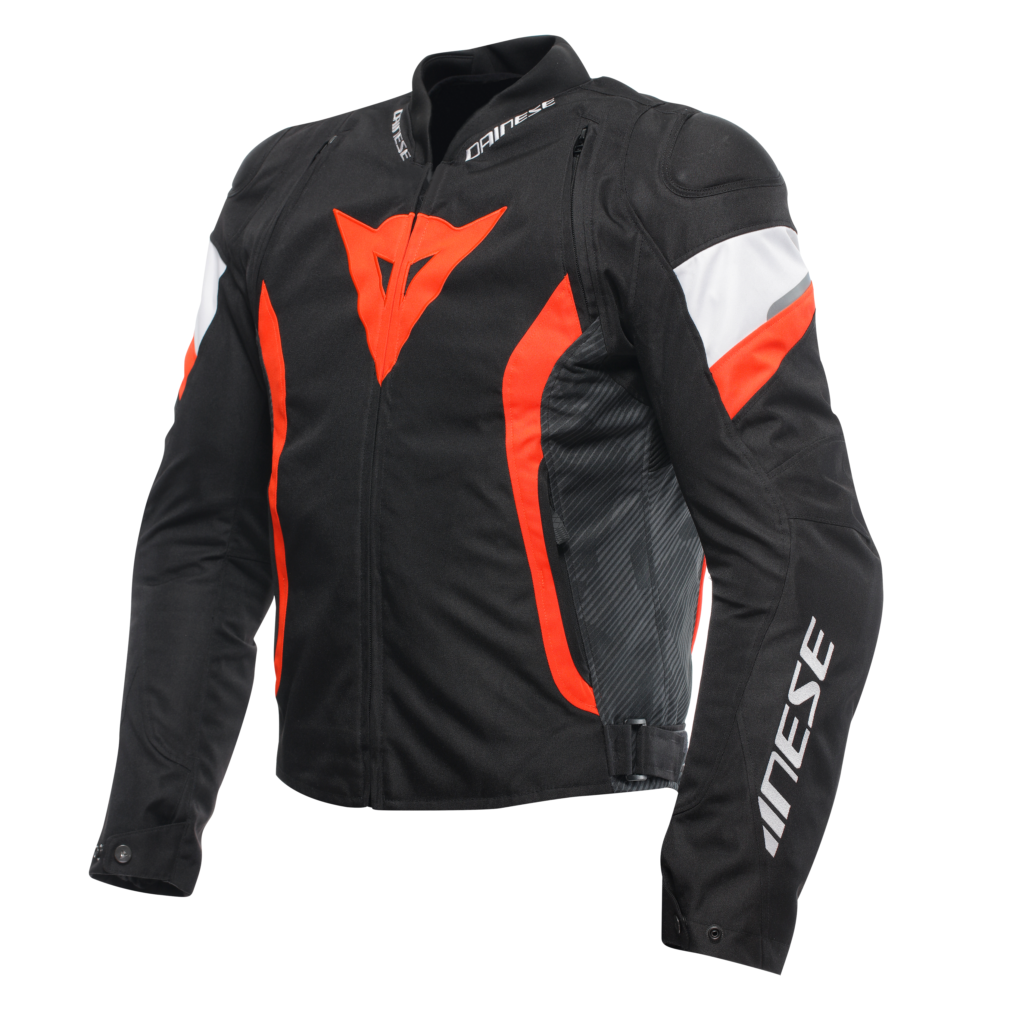 BLACK/RED-FLUO/WHITE