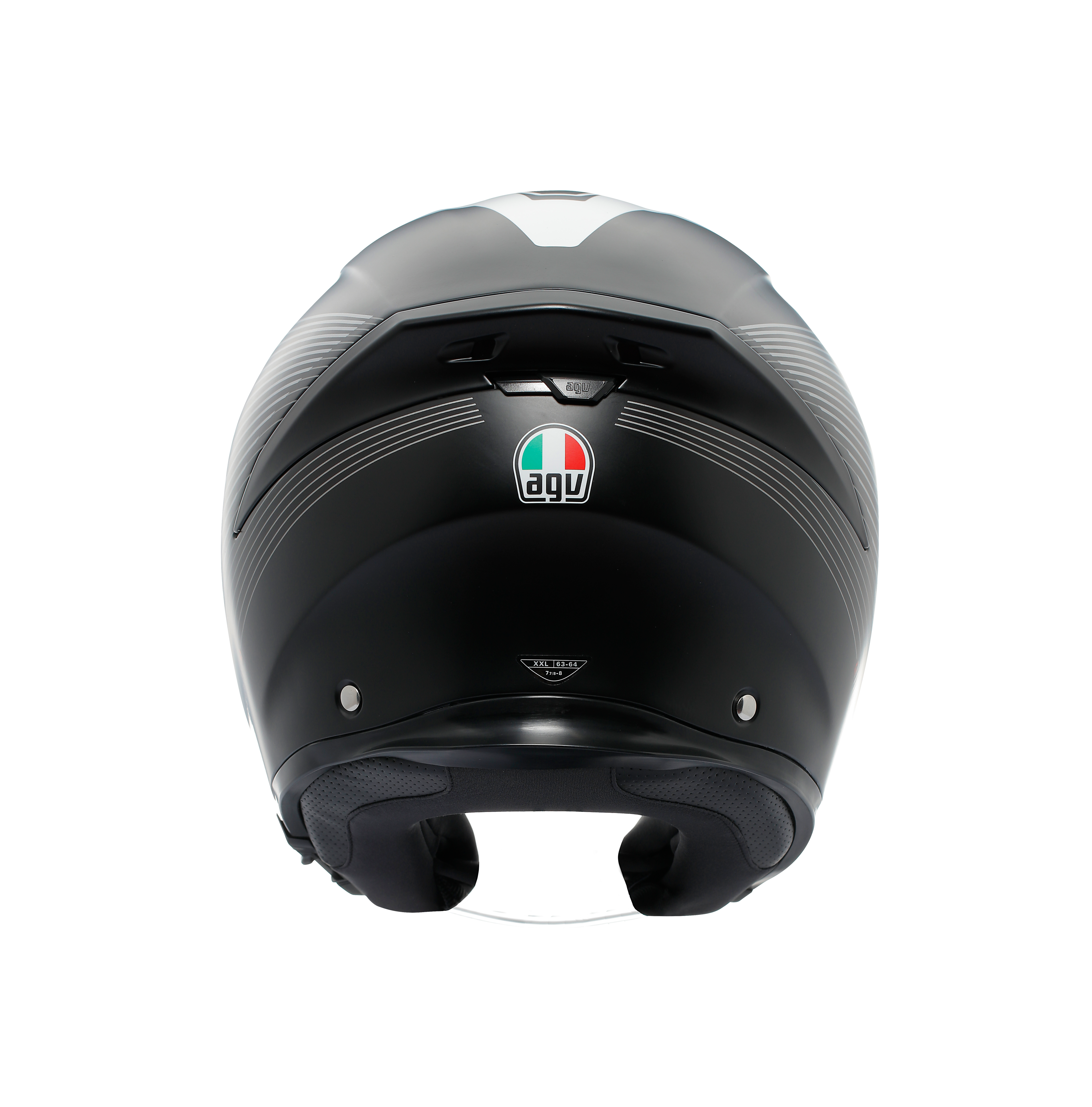 K5 JET EVO CONTROL MATT BLACK/WHITE - CASQUE MOTO JET E2206 -  - 3