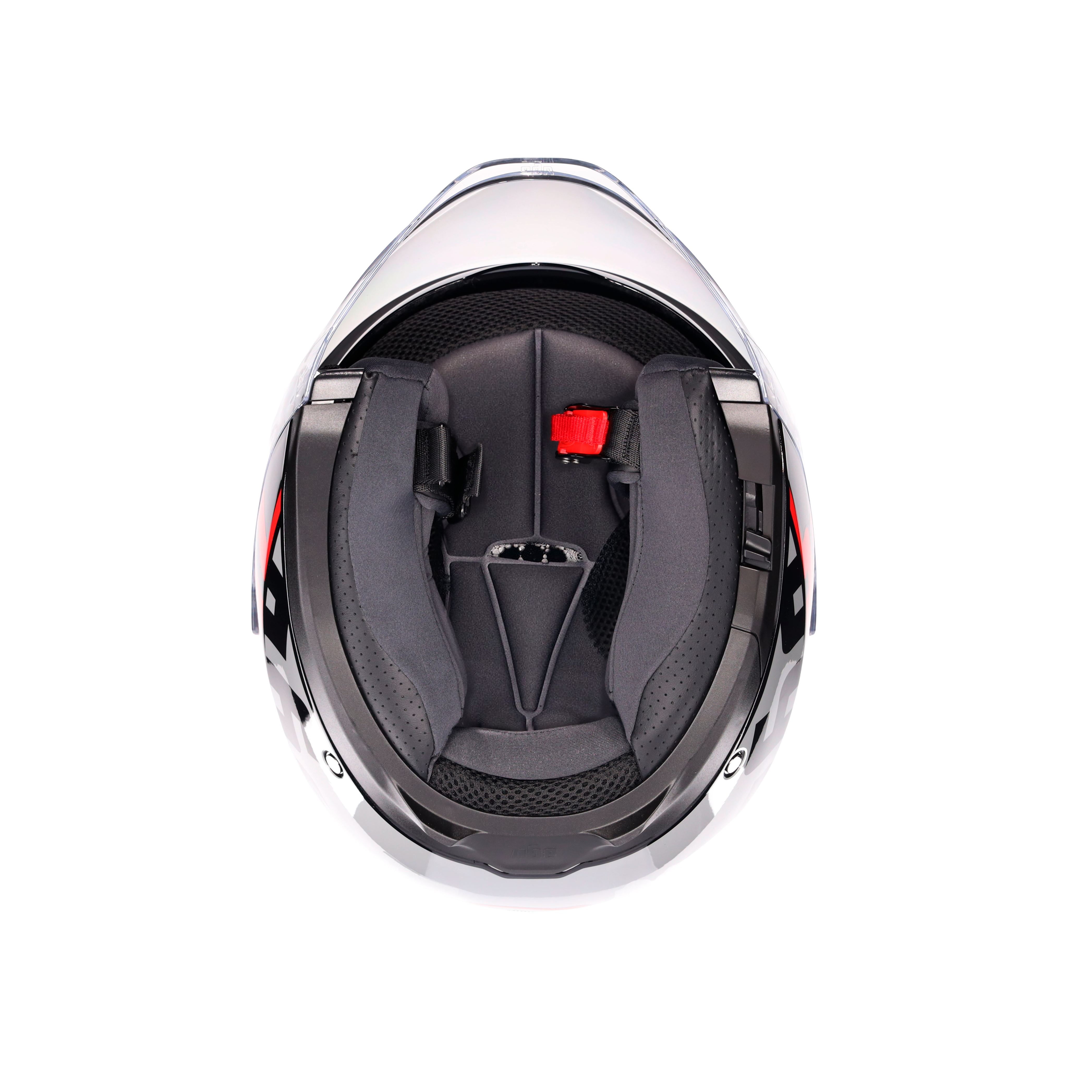 IRIDES CASQUE MOTO JET E2206 - VALENZA MATT GREY/BLACK/RED -  - 8