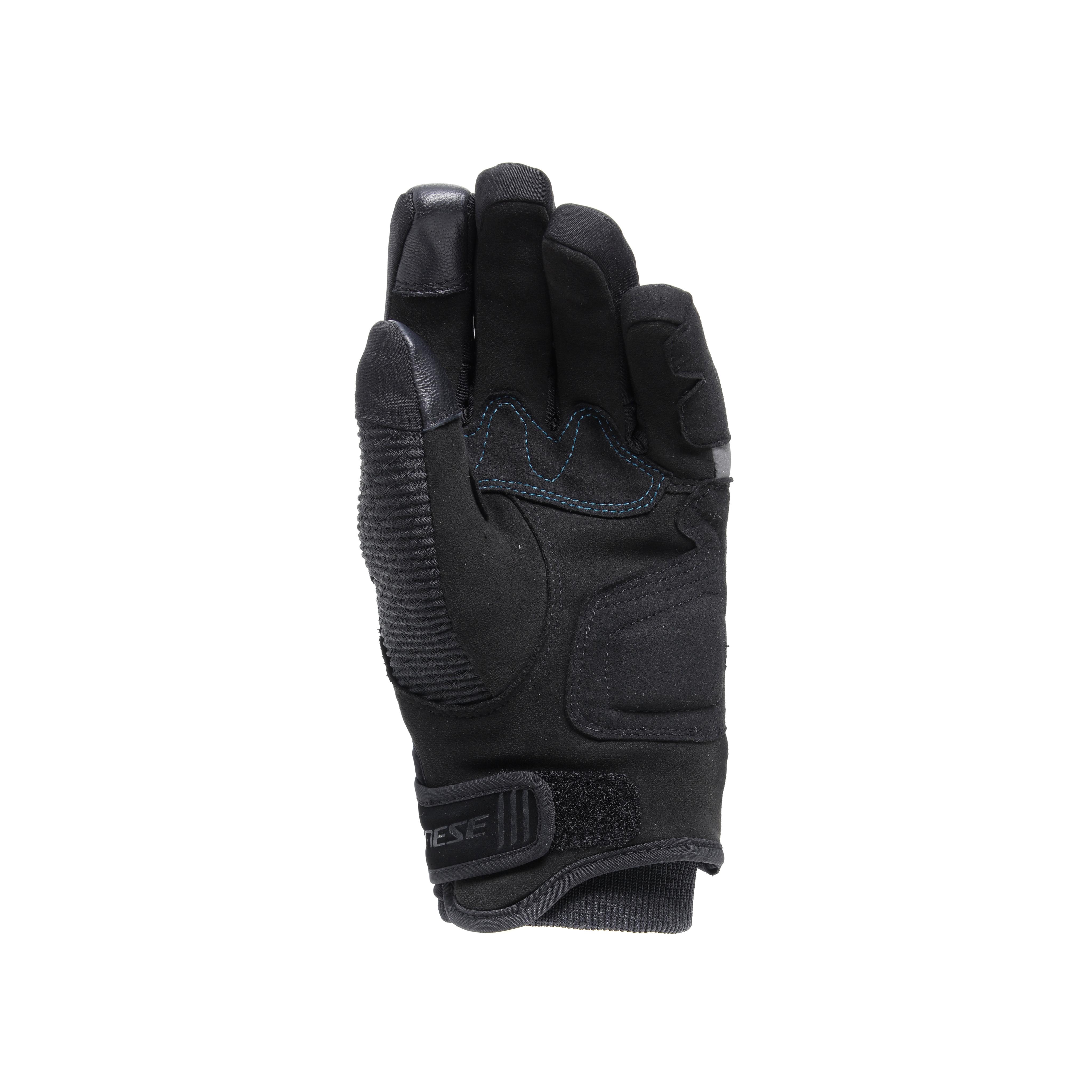 TRENTO D-DRY&reg; - WOMEN'S WATERPROOF MOTORCYCLE GLOVES - BLACK/OCEAN-DEPTHS - 2