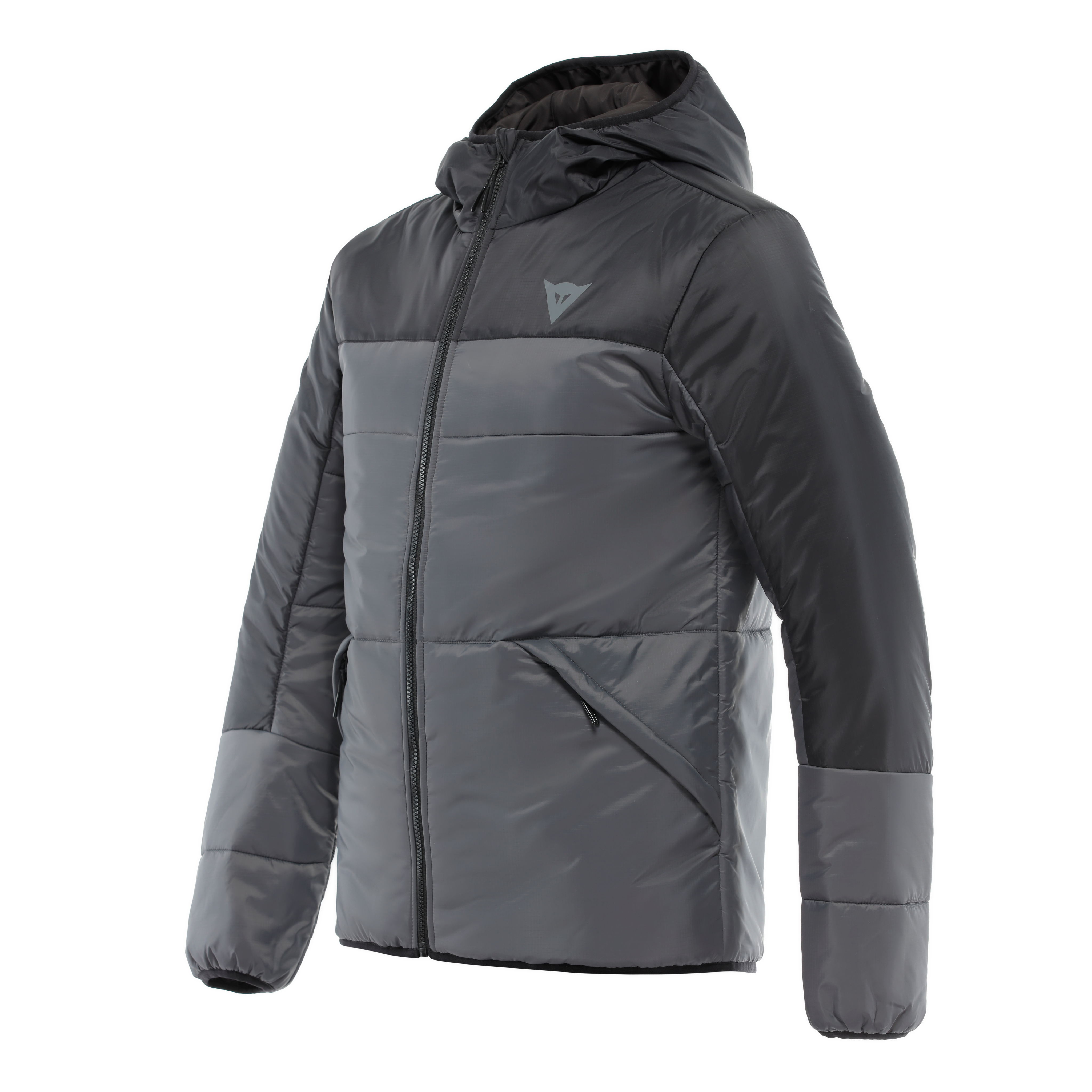AFTER RIDE - WINDPROOF MOTORCYCLE JACKET MEN - MID LAYER WINTER - ANTHRACITE - 1